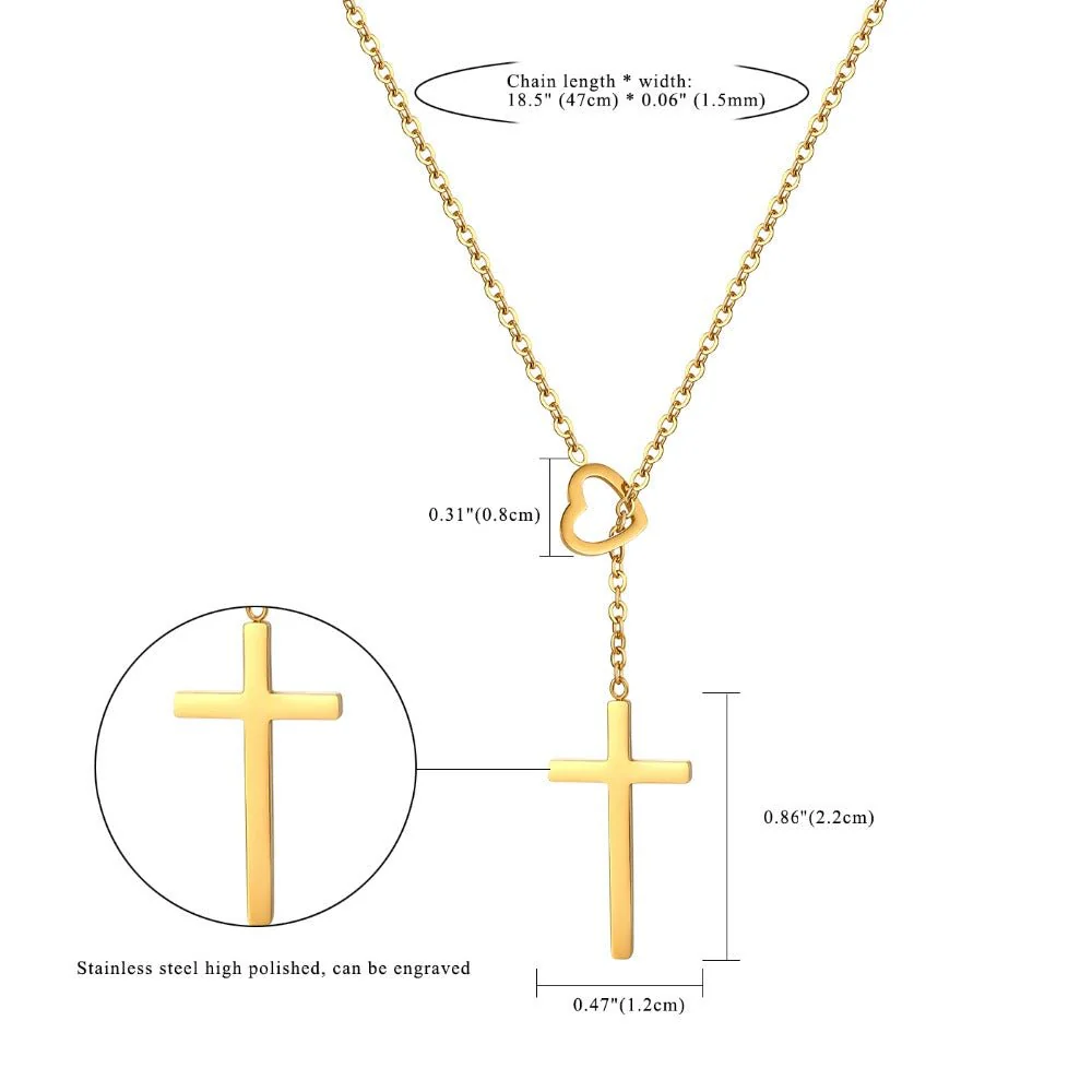 Classic Cross Necklace - Image 5
