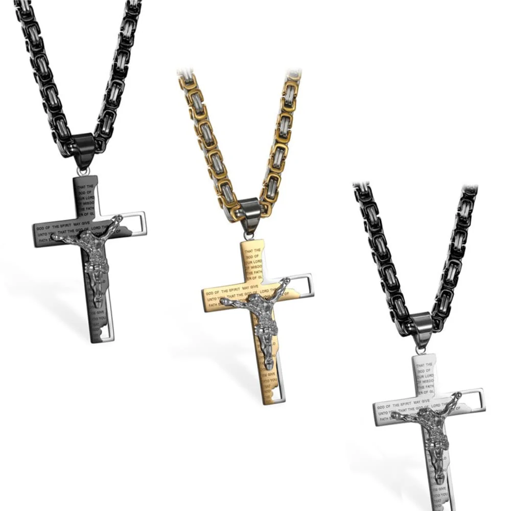 Cross Crucifix Necklace - Image 10