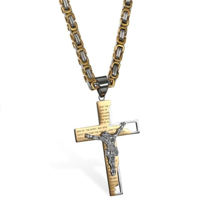 Cross Crucifix Necklace - Image 2