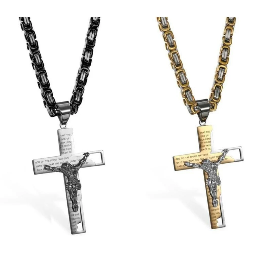 Cross Crucifix Necklace - Image 7