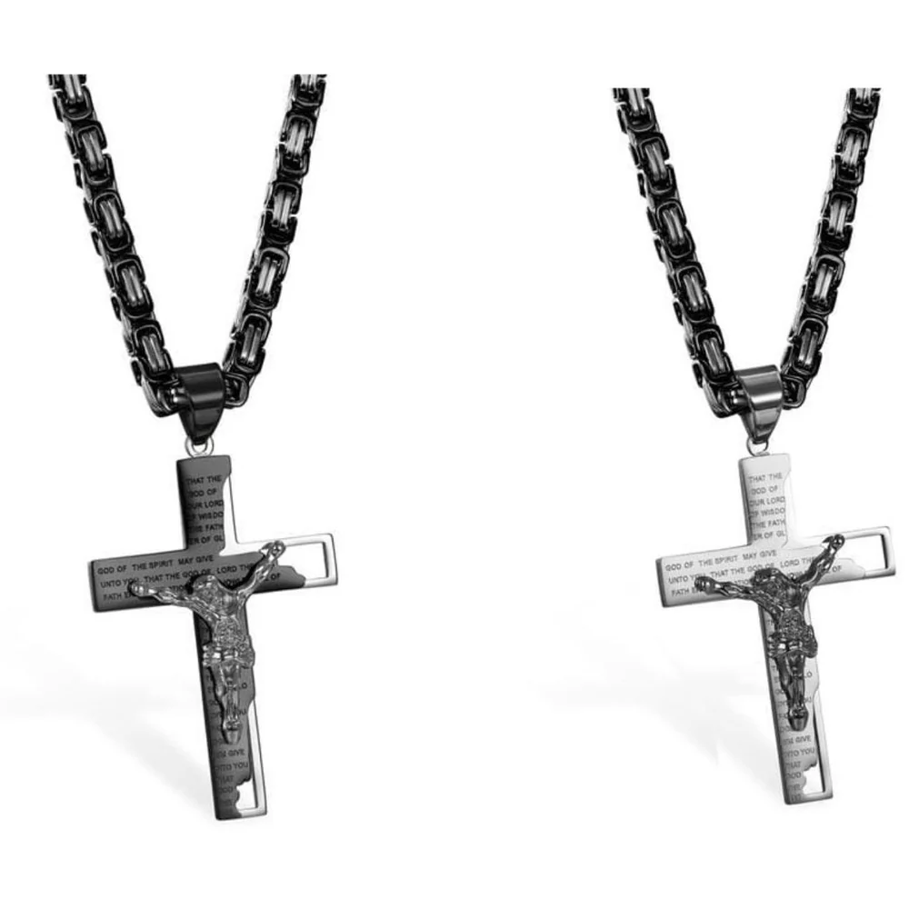 Cross Crucifix Necklace - Image 8