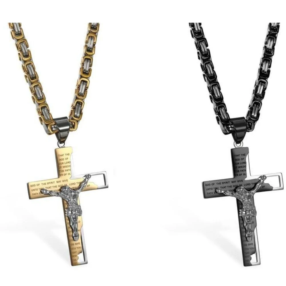 Cross Crucifix Necklace - Image 9