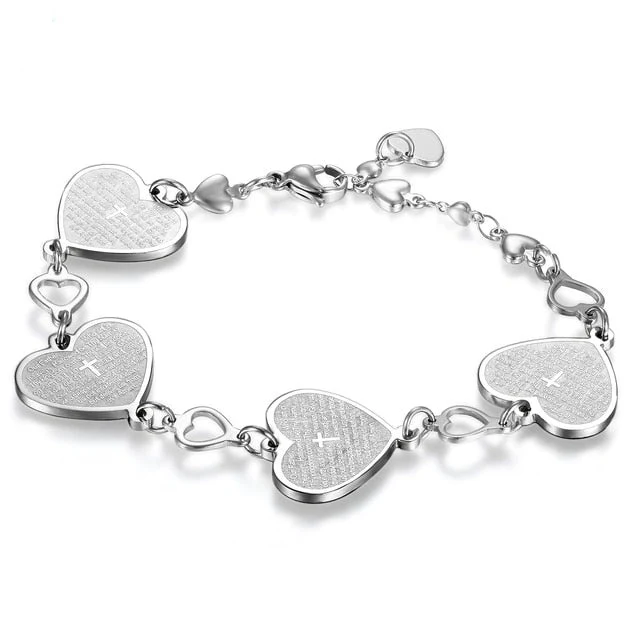 Lord's Prayer Cross Bracelet - Image 3