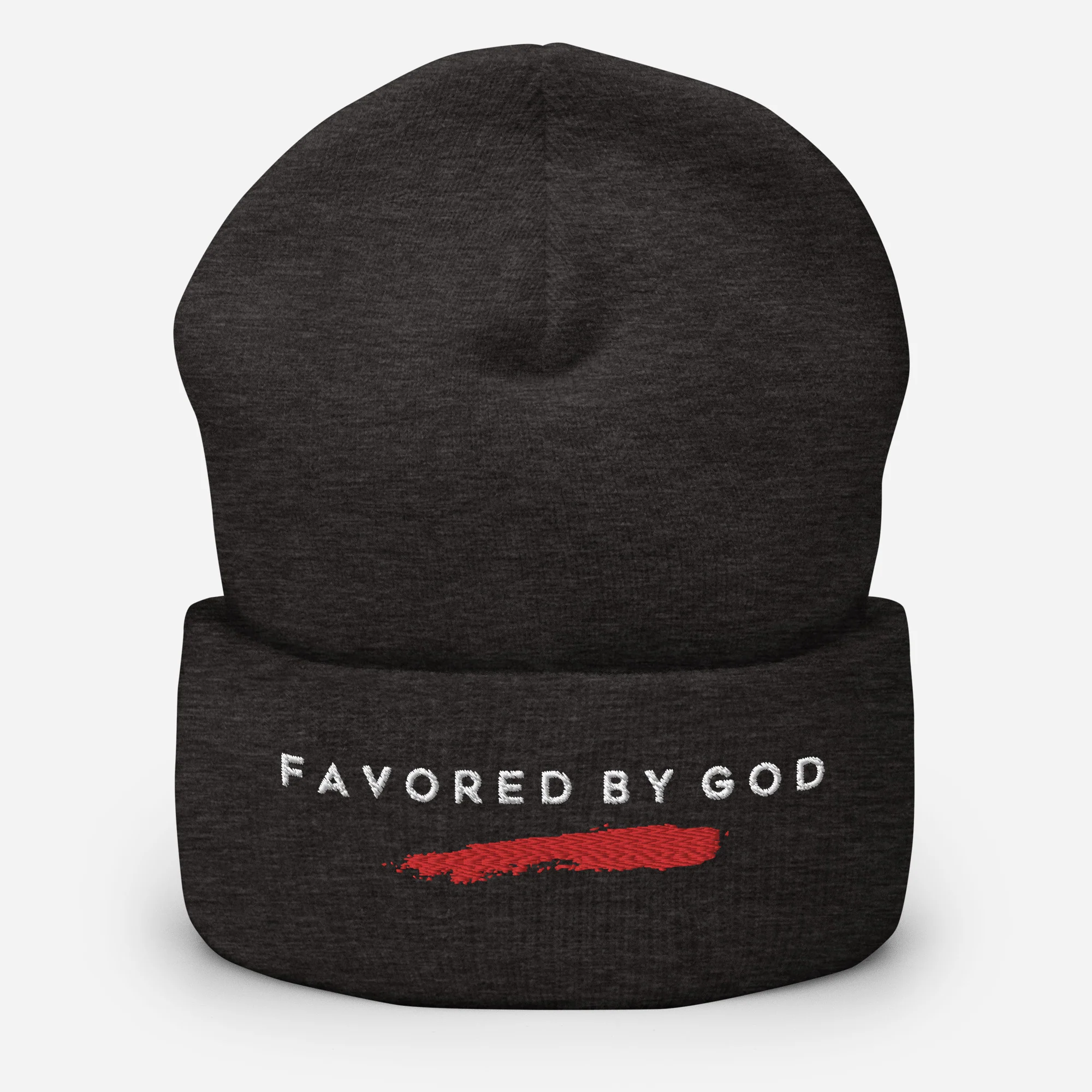 By His Stripes Favored Beanie - Image 3
