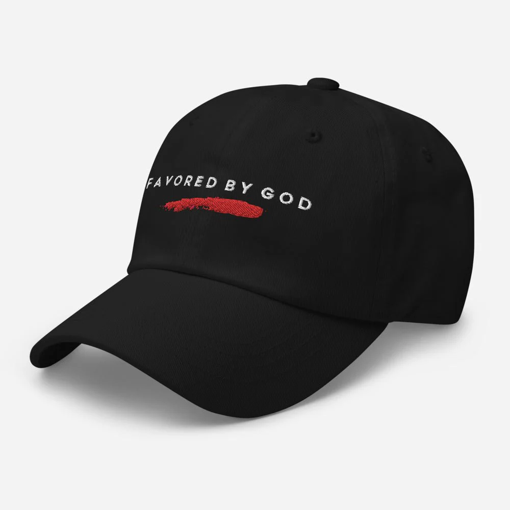By His Stripes Favored Dad Hat - Image 3