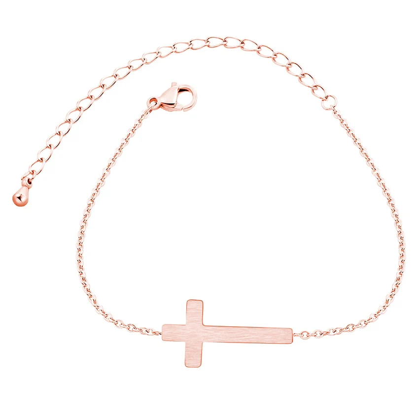 Classic Cross Crucifix Bracelet - Image 6