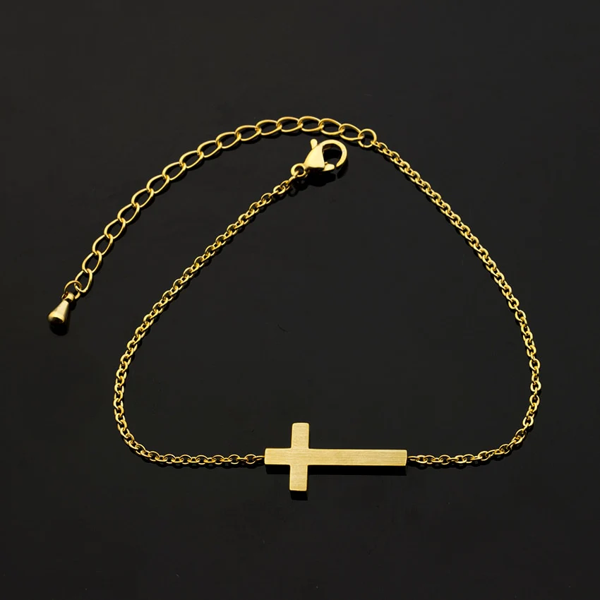 Classic Cross Crucifix Bracelet - Image 8