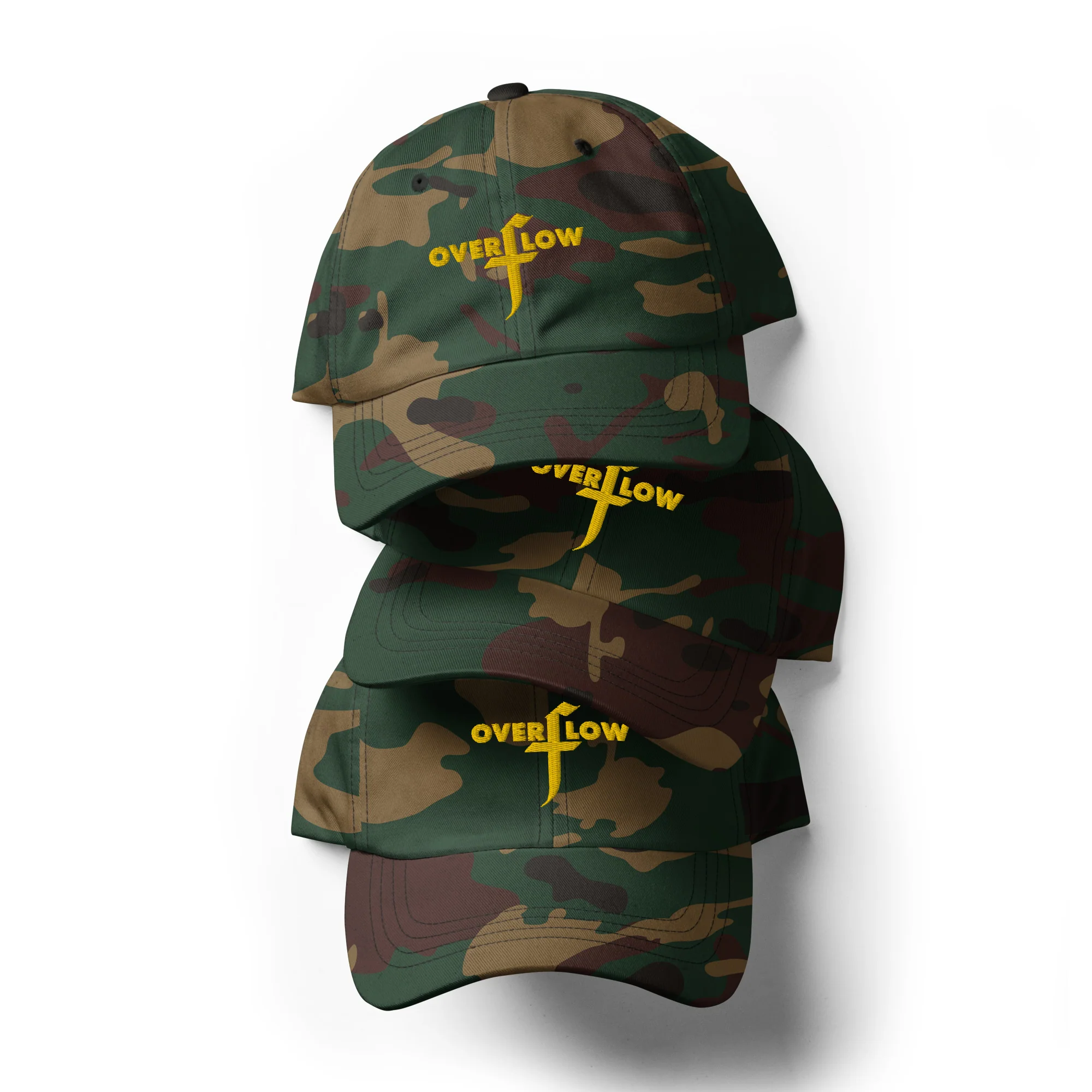 Overflow Camo Dad Hat - Image 3