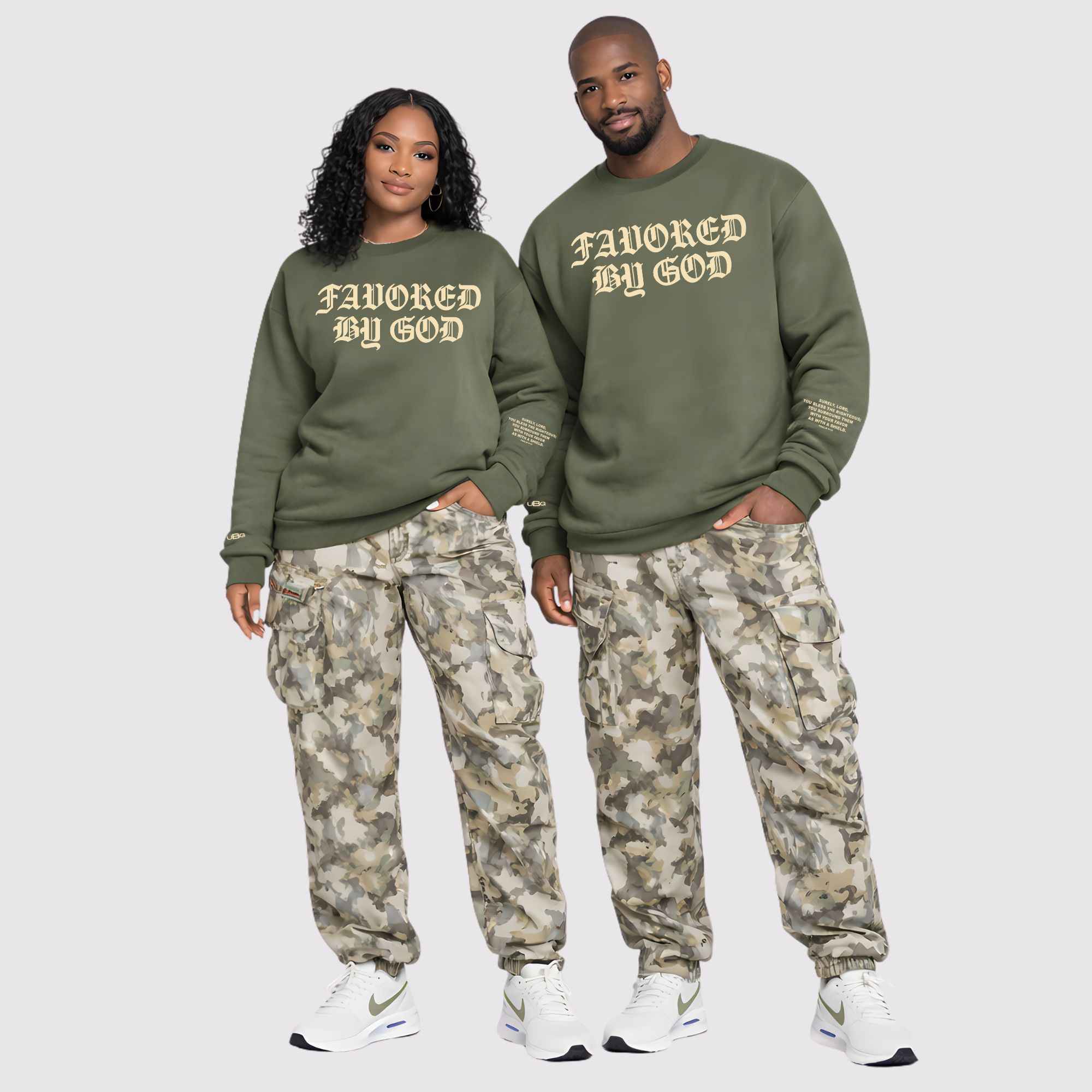 Favored By God Solider Crew - Image 2