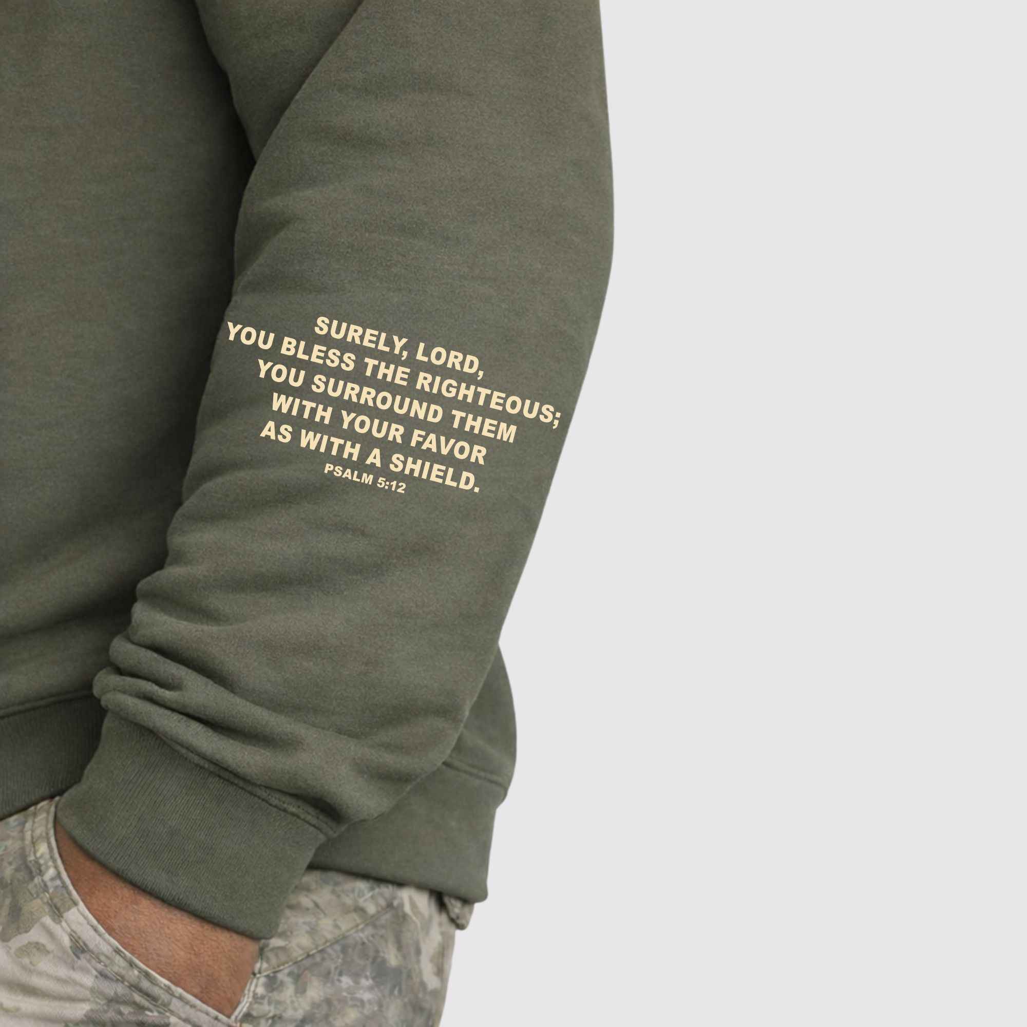 Favored By God Solider Crew - Image 3