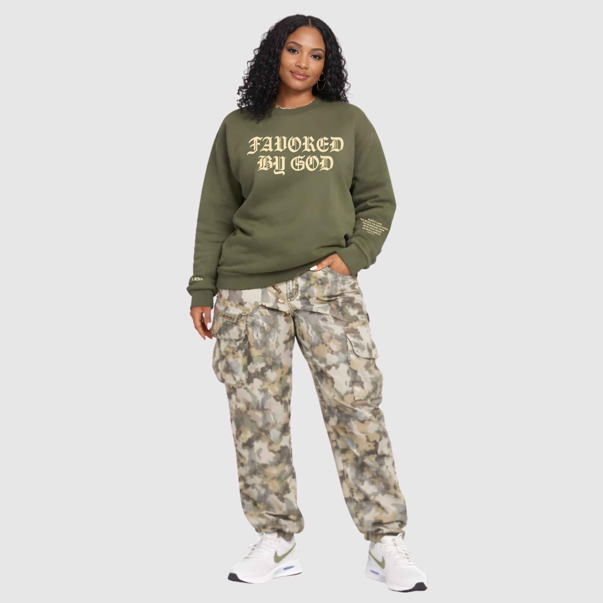 Favored By God Solider Crew - Image 4
