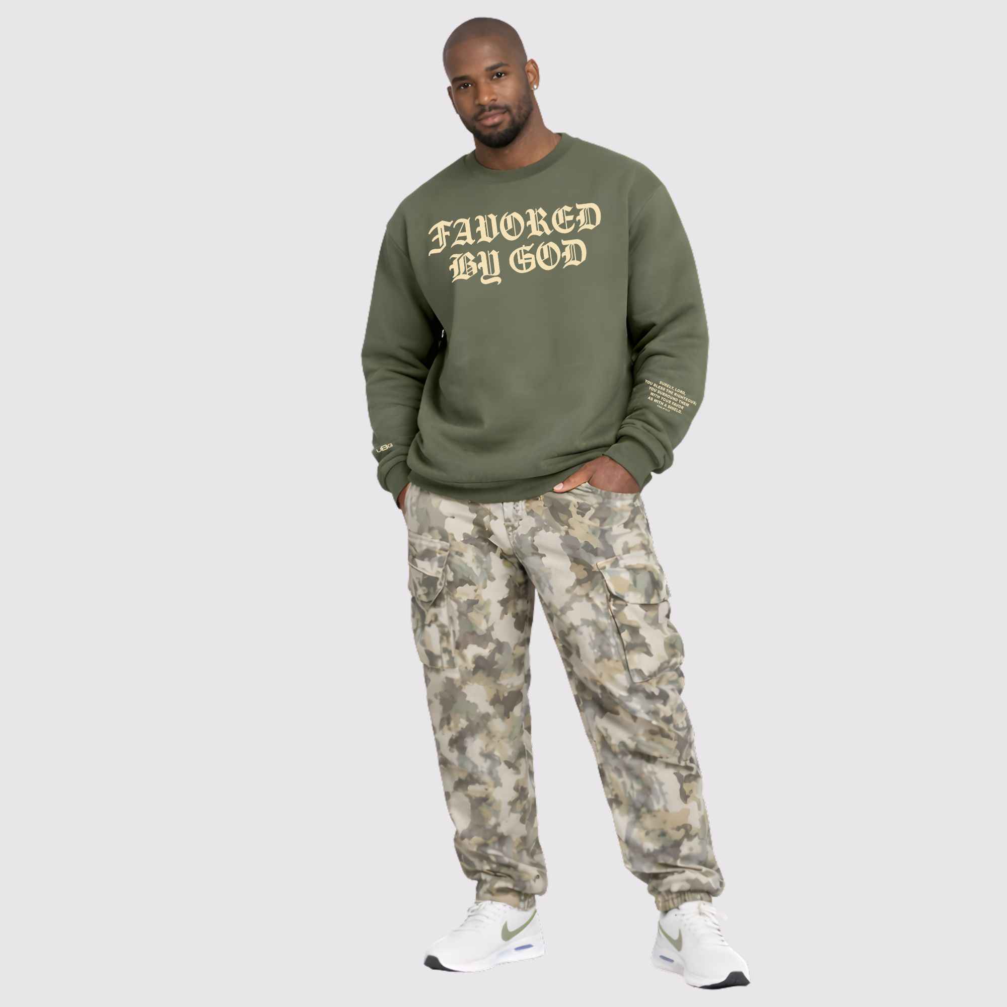 Favored By God Solider Crew - Image 5