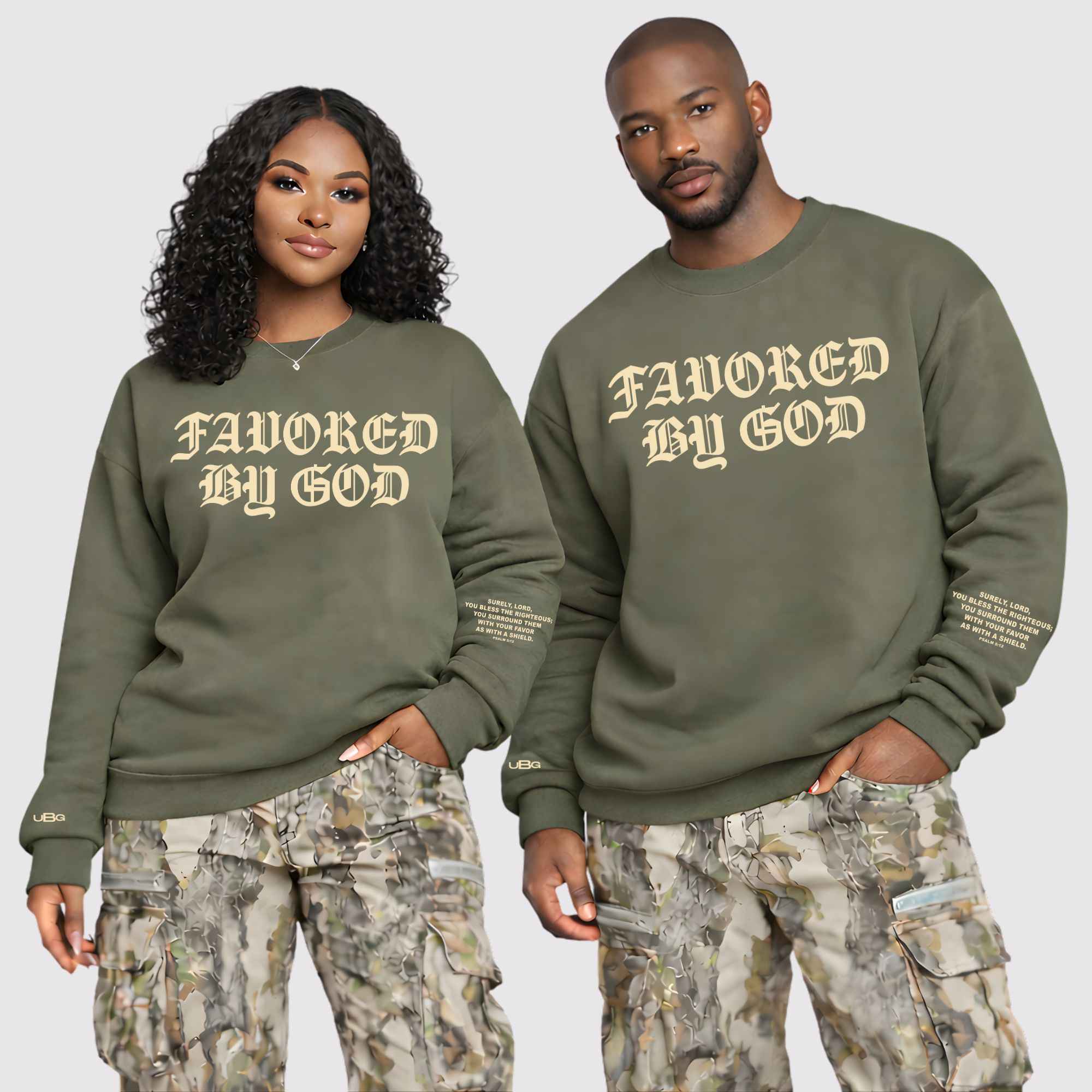 Favored By God Solider Crew - Image 6