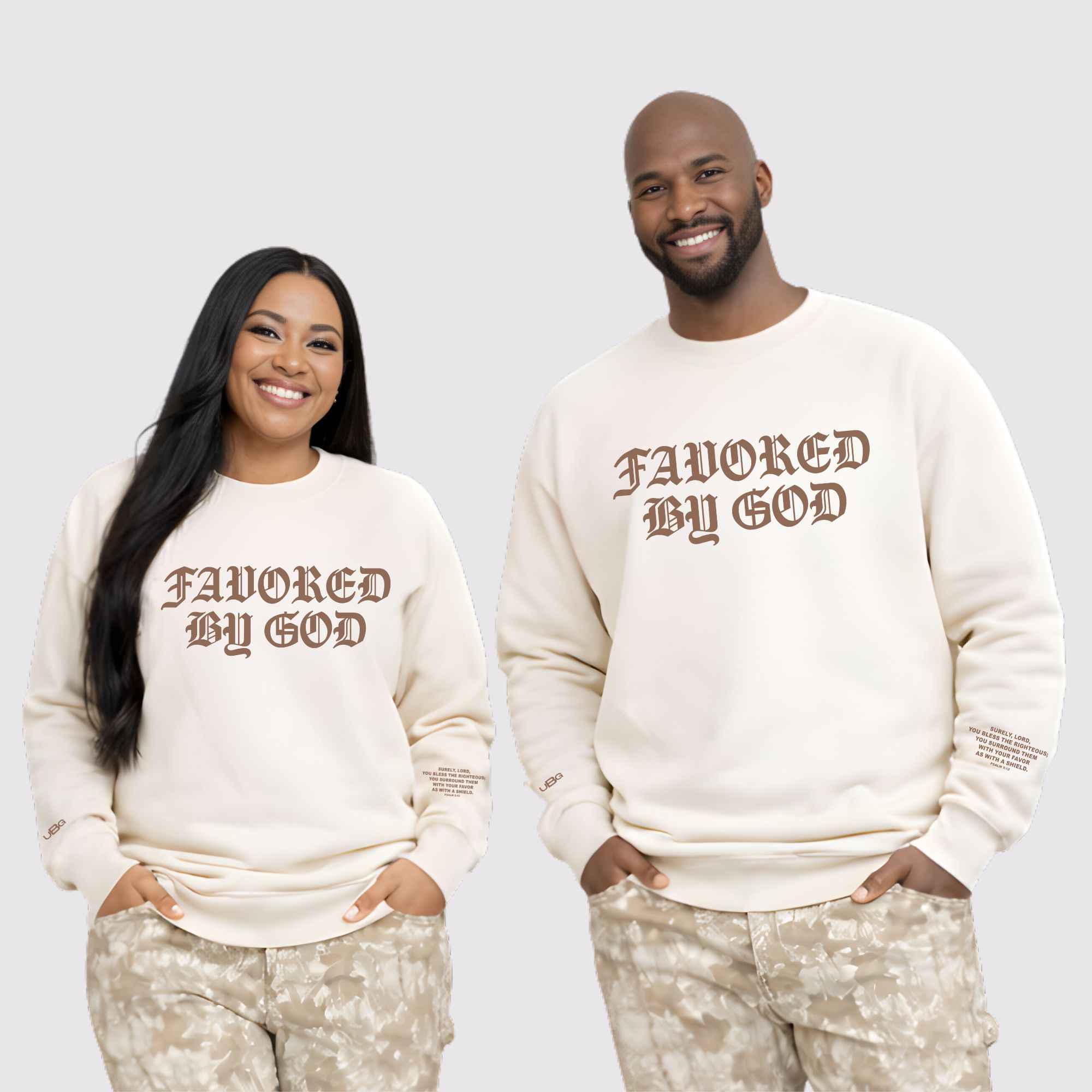 Favored By God Cream Crew - Image 7