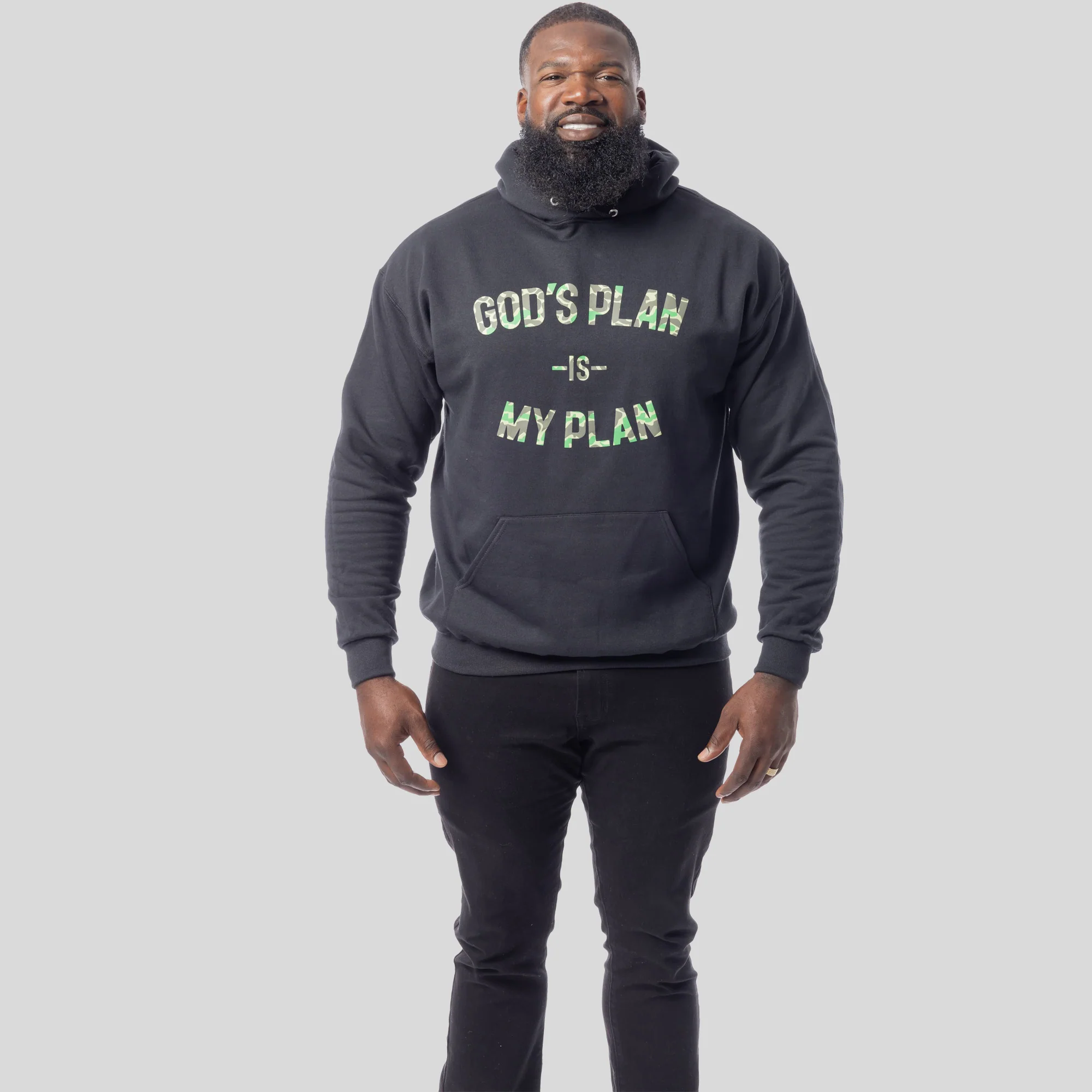 God's Plan My Plan Camo Hoodie - Image 6