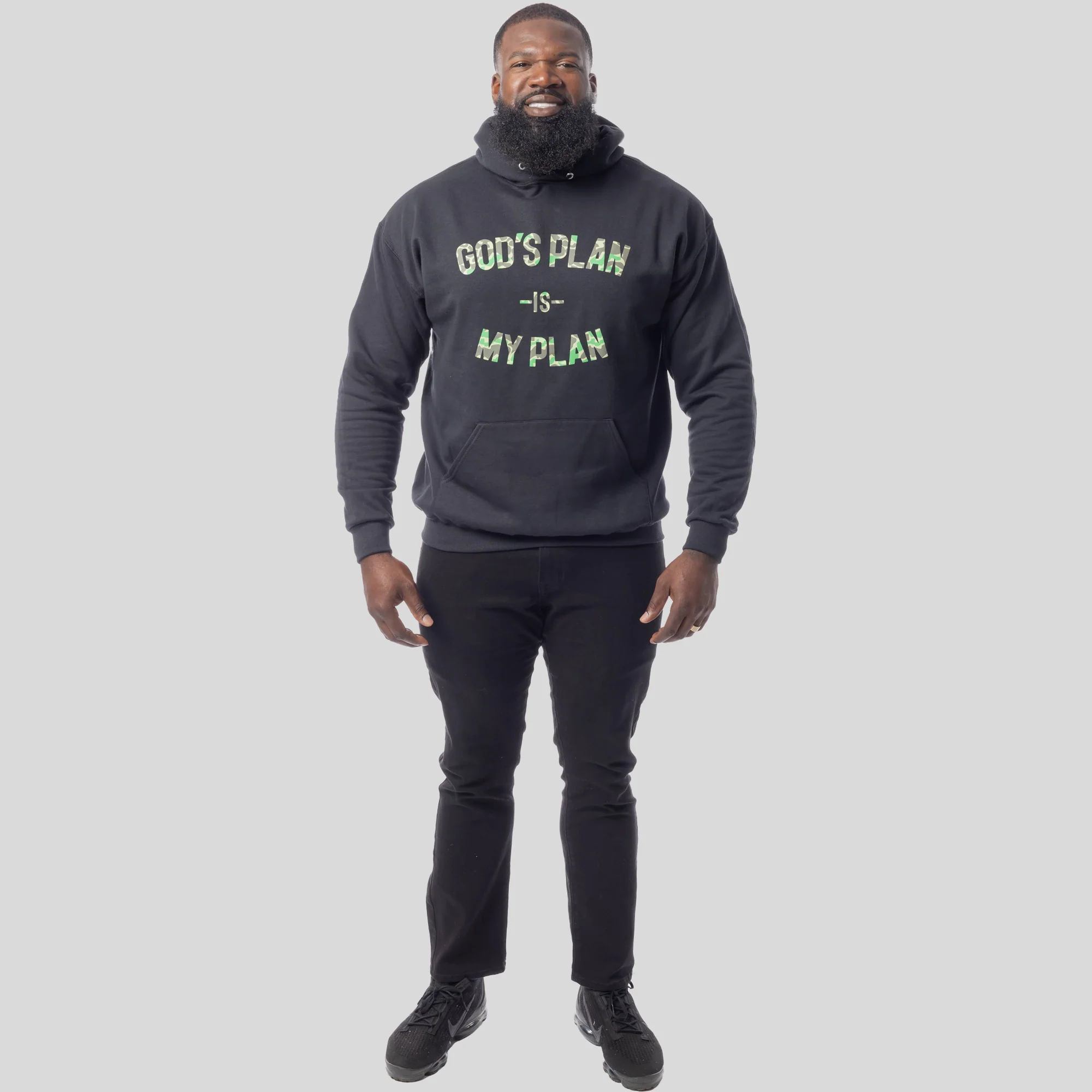 God's Plan My Plan Camo Hoodie - Image 7