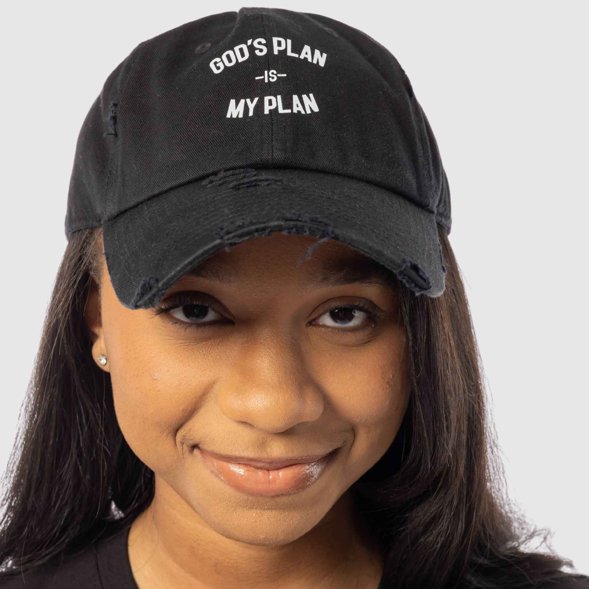 God's Plan My Plan T-Shirt & Hat Bundle Eternal - Image 4