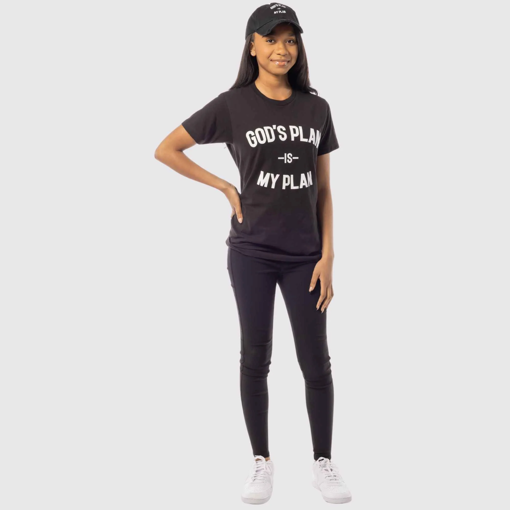 God's Plan My Plan T-Shirt & Hat Bundle Eternal - Image 8