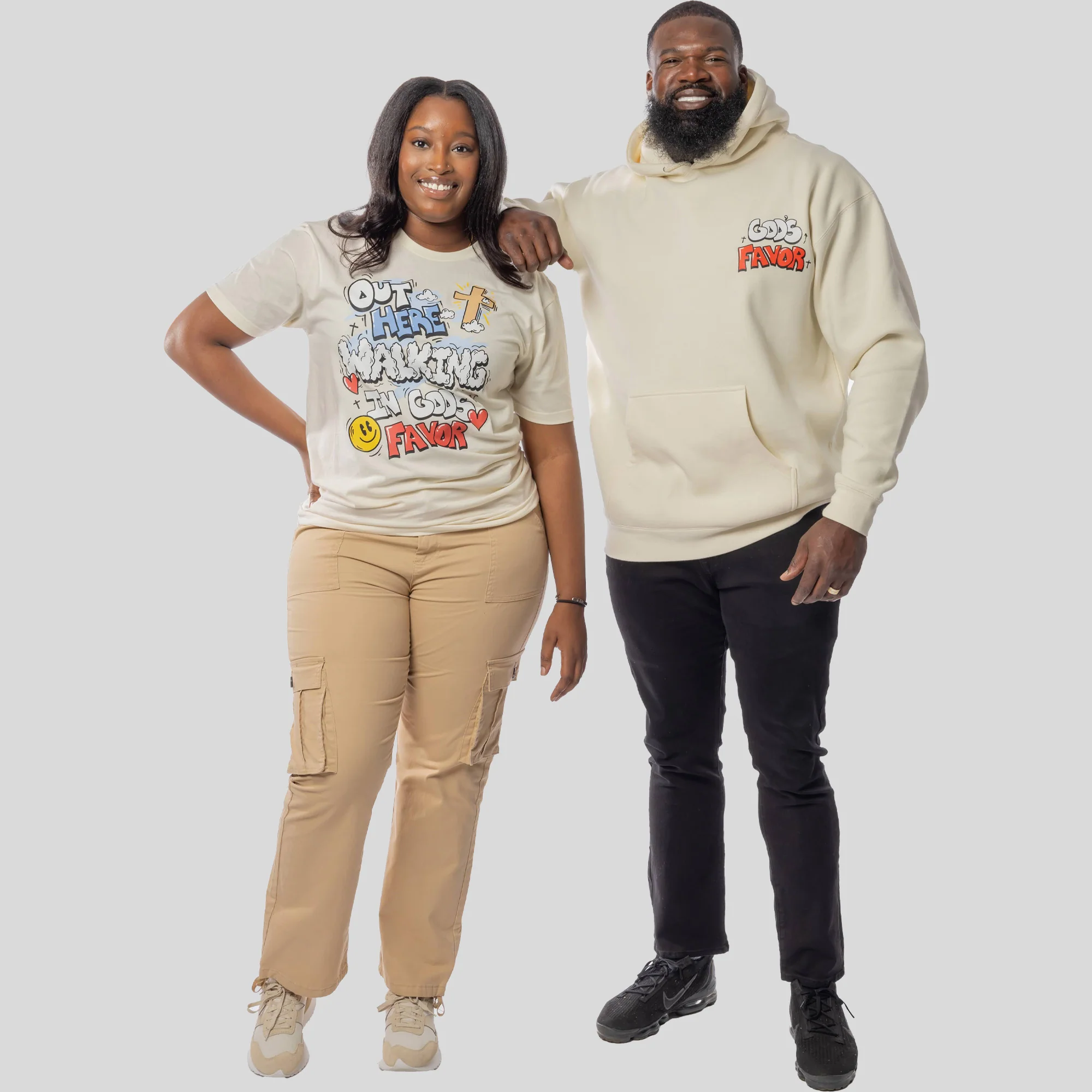 Walking In God's Favor Hoodie + FREE TEE - Image 3