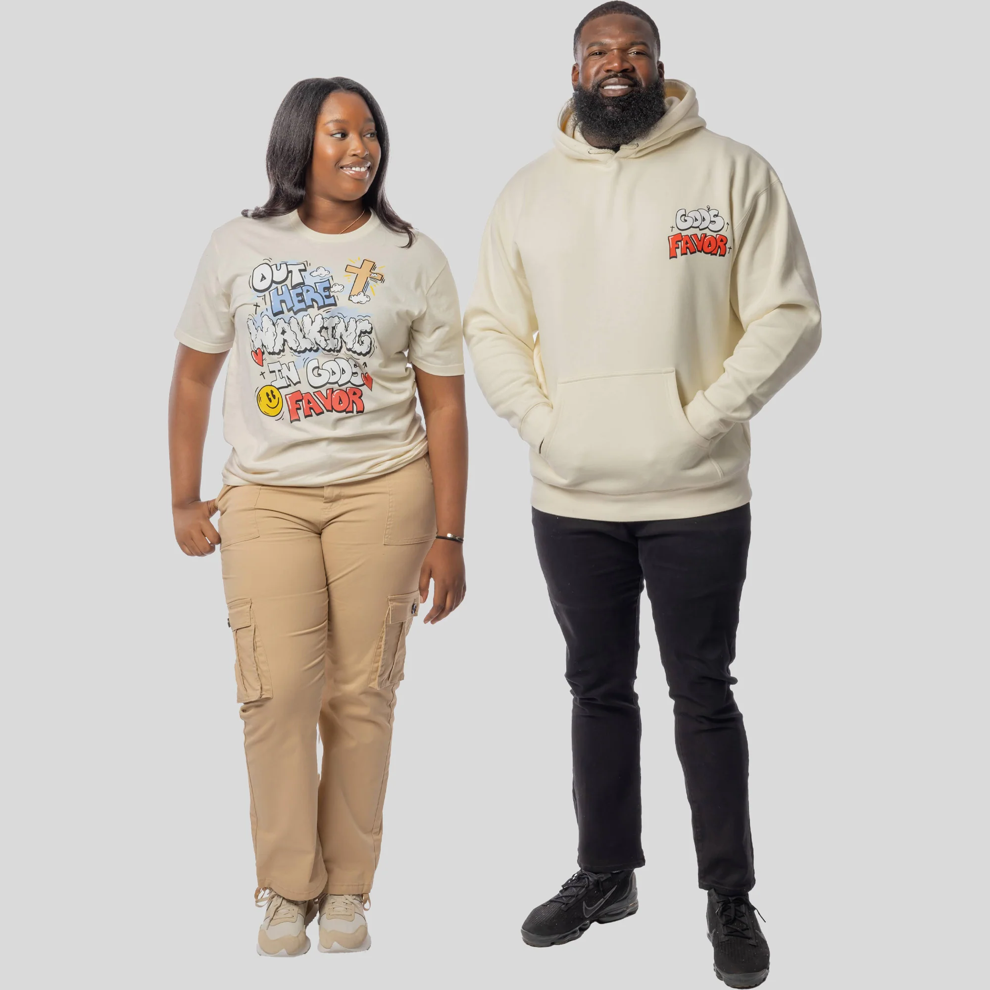 Walking In God's Favor Hoodie + FREE TEE - Image 6