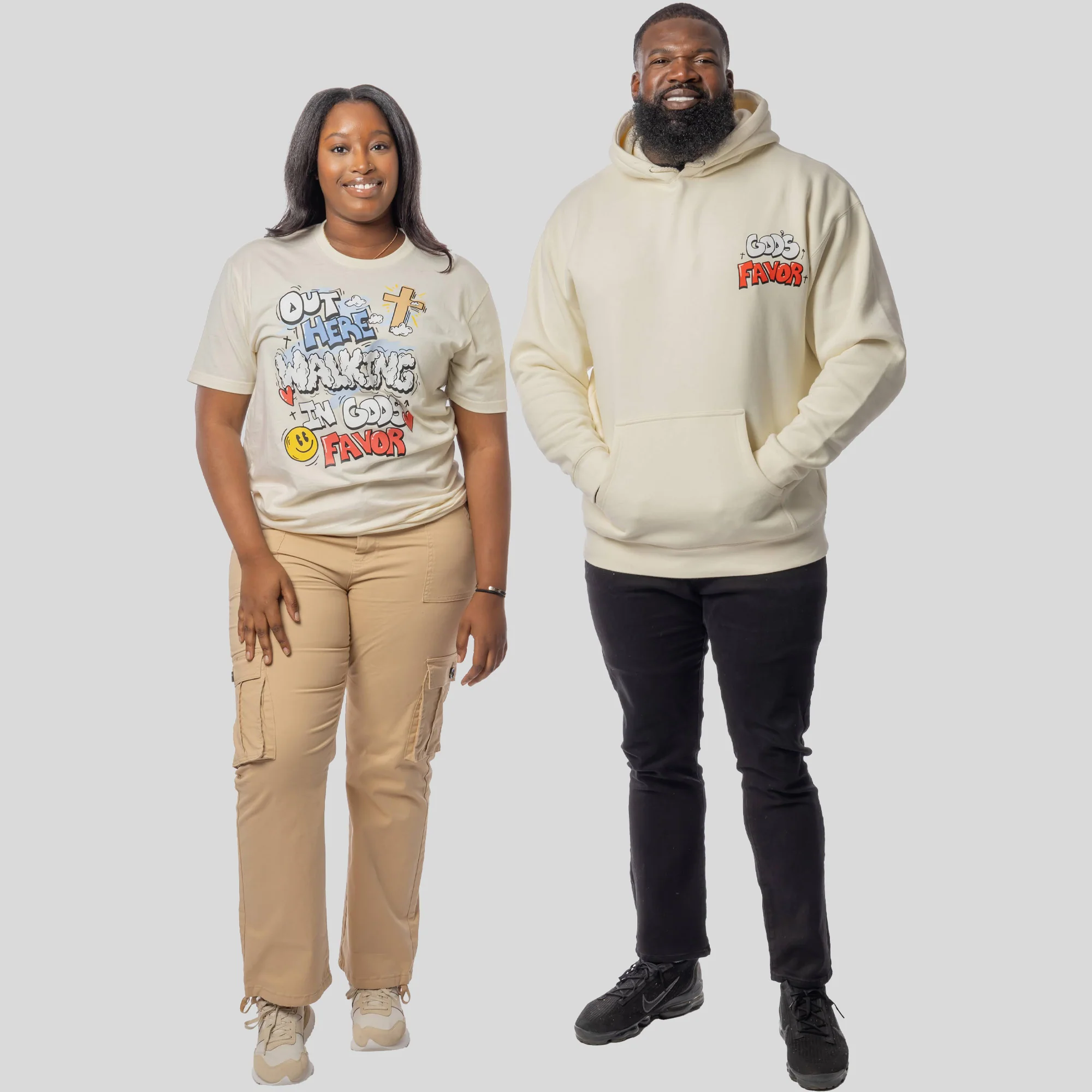 Walking In God's Favor Hoodie + FREE TEE - Image 7