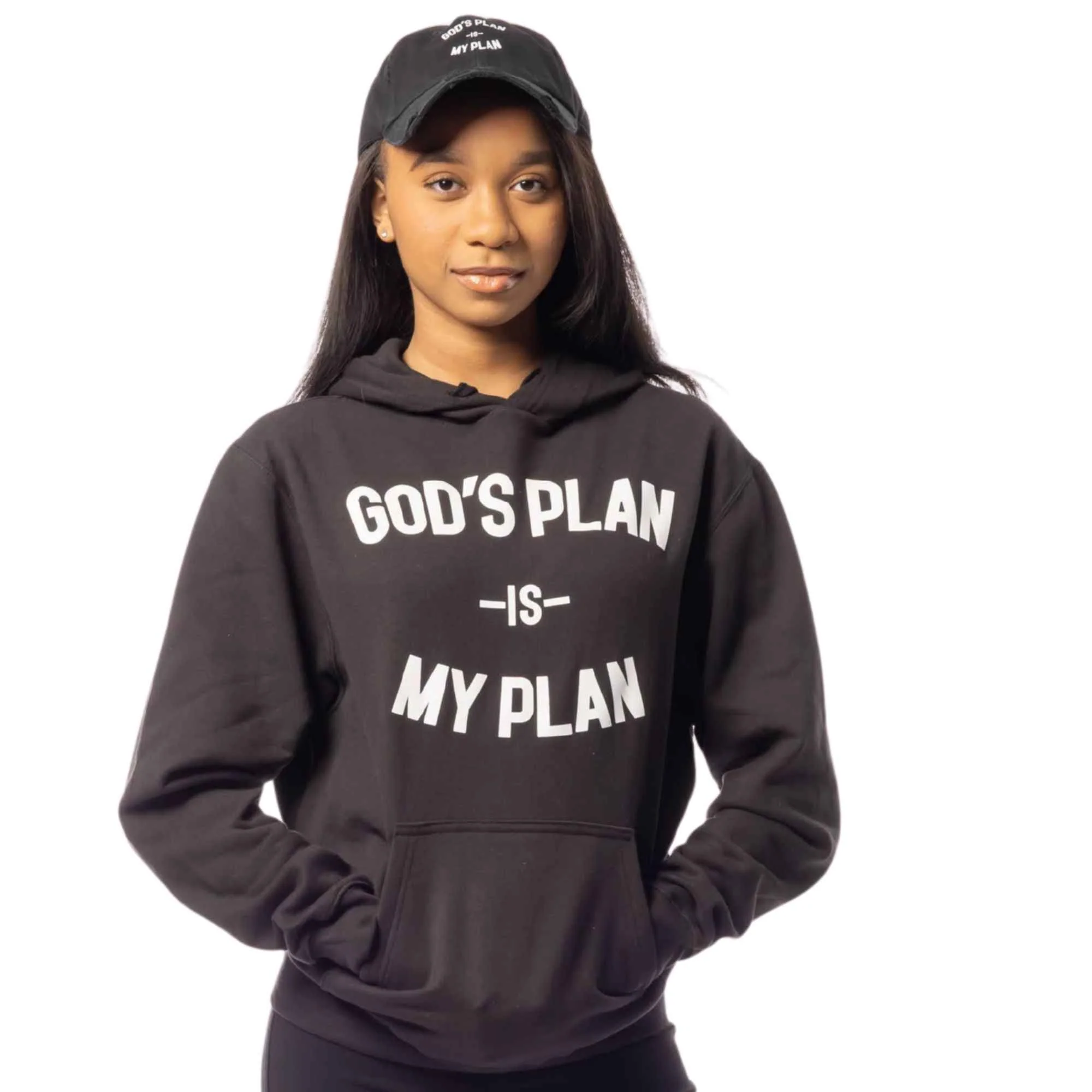 God's Plan My Plan Hoodie & Hat Bundle Eternal