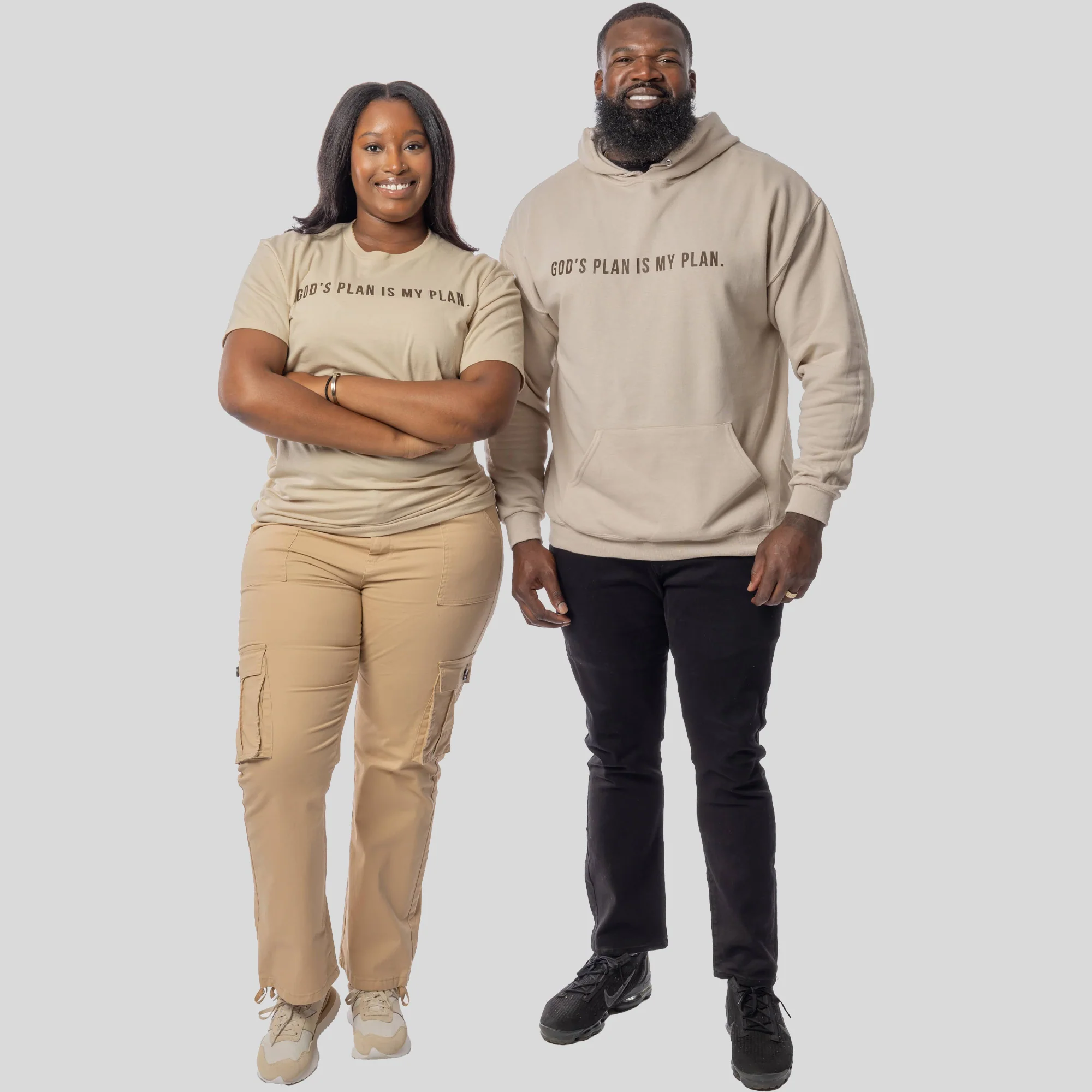 God's Plan My Plan Jeremiah Hoodie + FREE TEE - Image 4