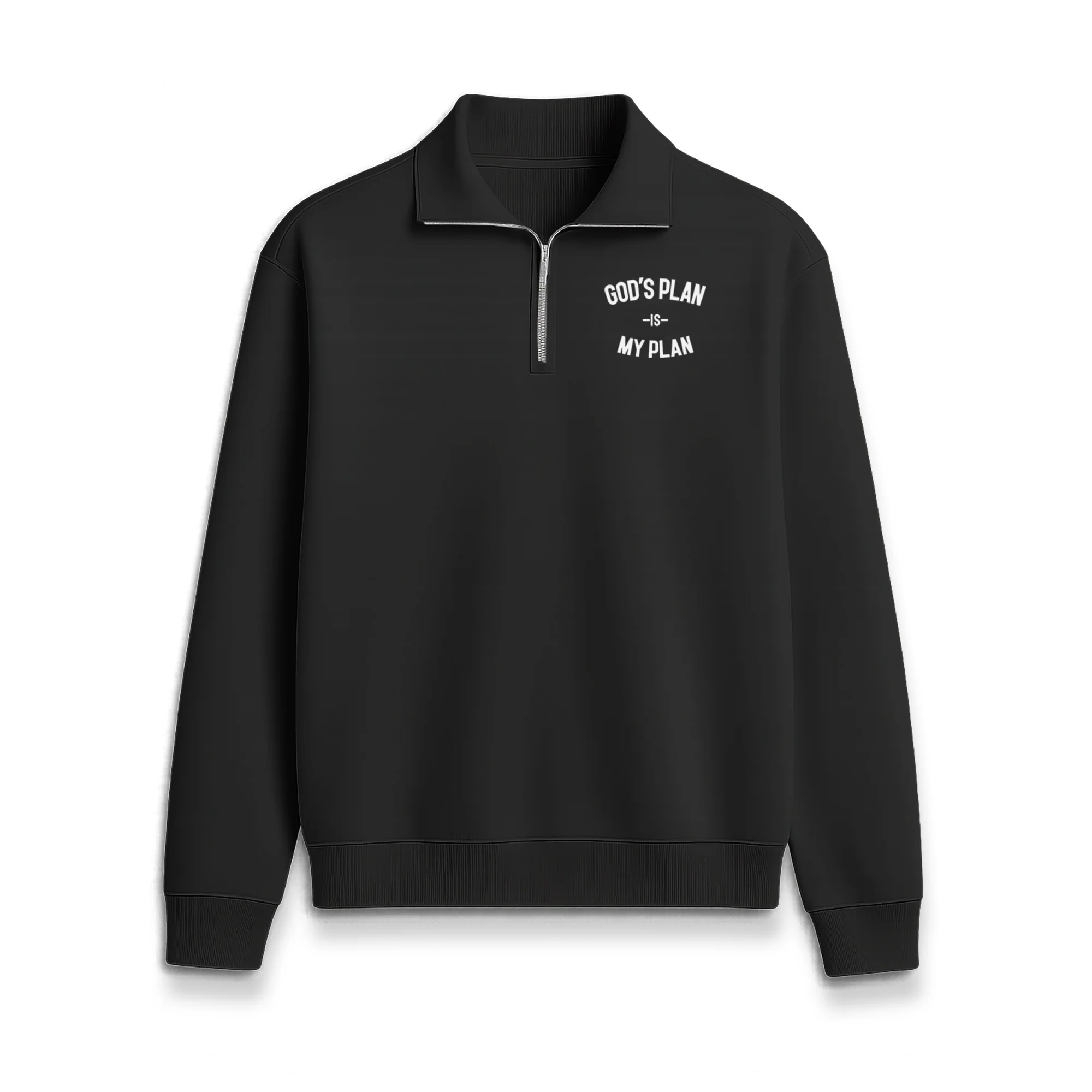 God's Plan My Plan Quarter Zip Pullover - Image 6