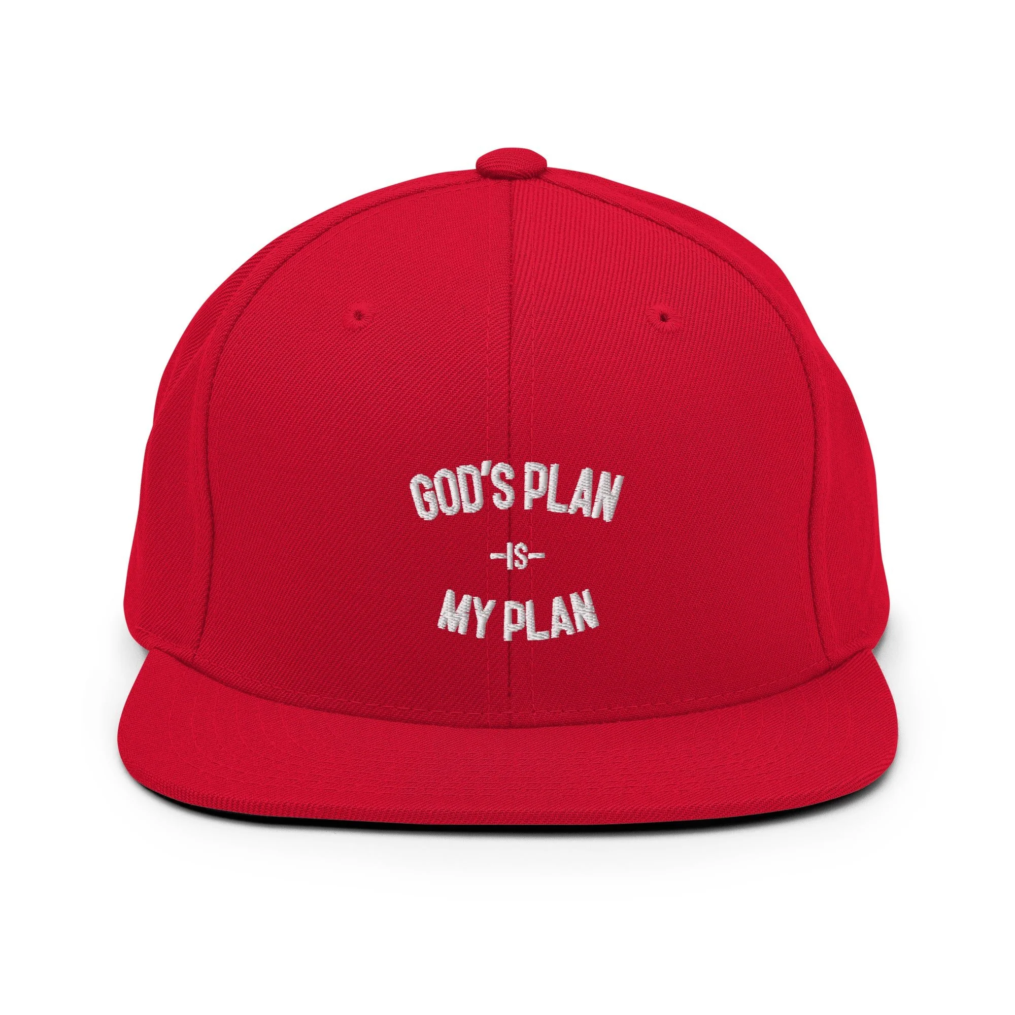 God's Plan My Plan Snapback Hat - Image 4