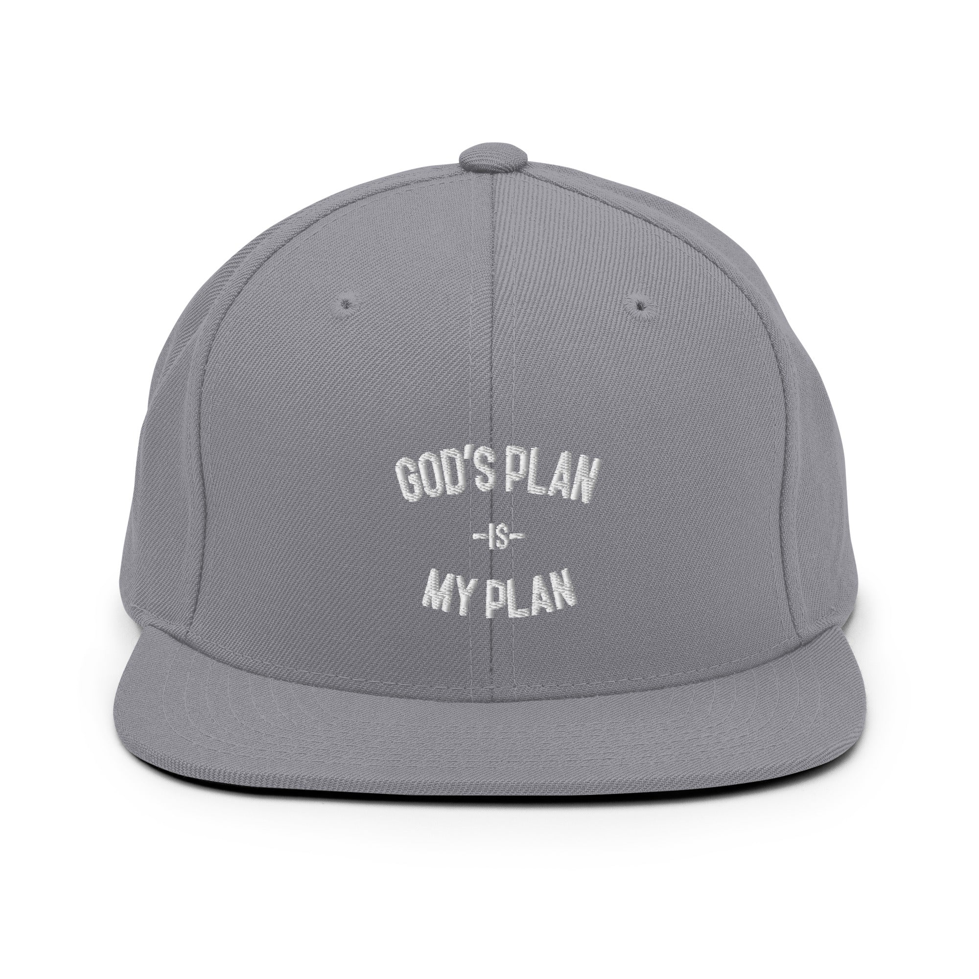 God's Plan My Plan Snapback Hat - Image 5