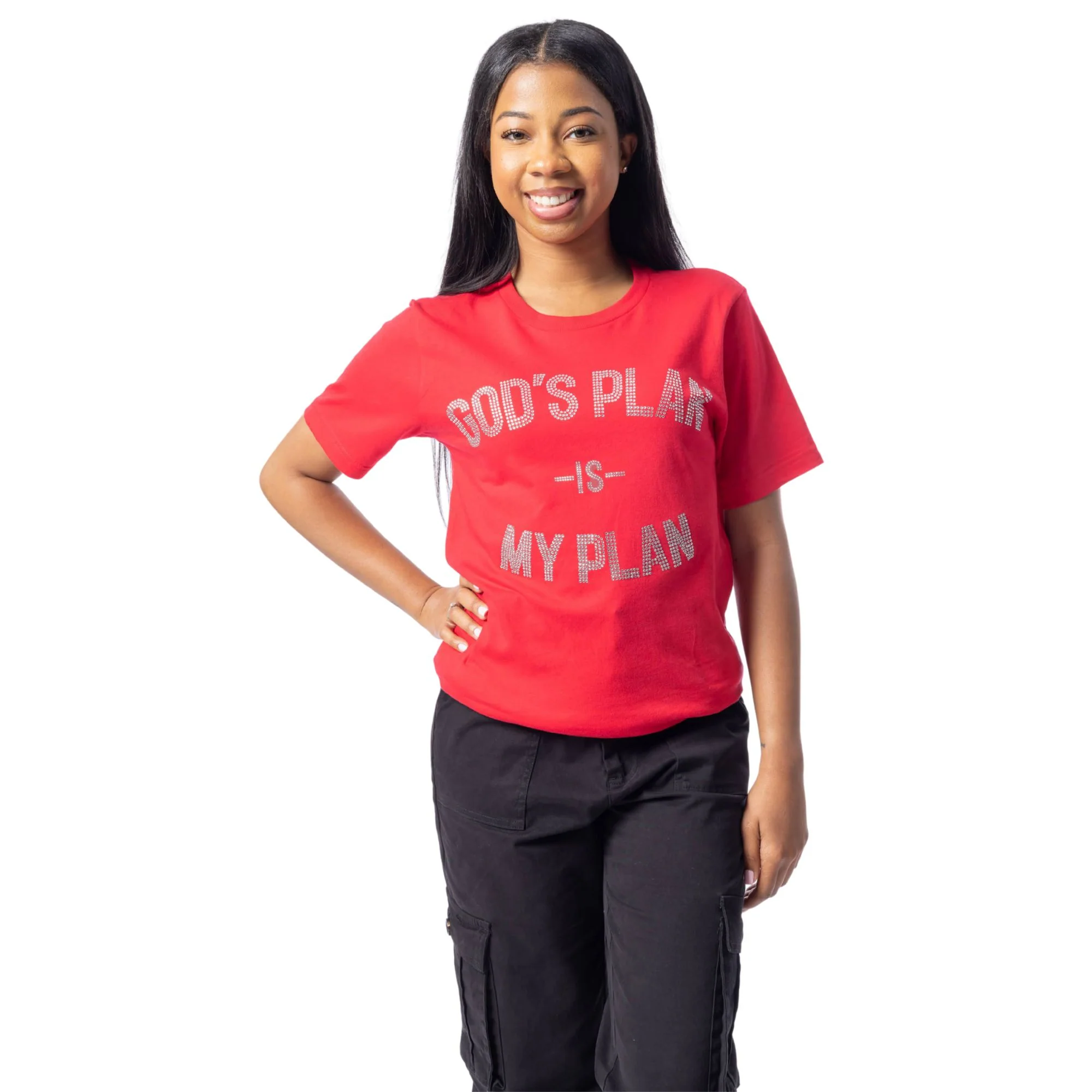 God's Plan Rhinestone Fire