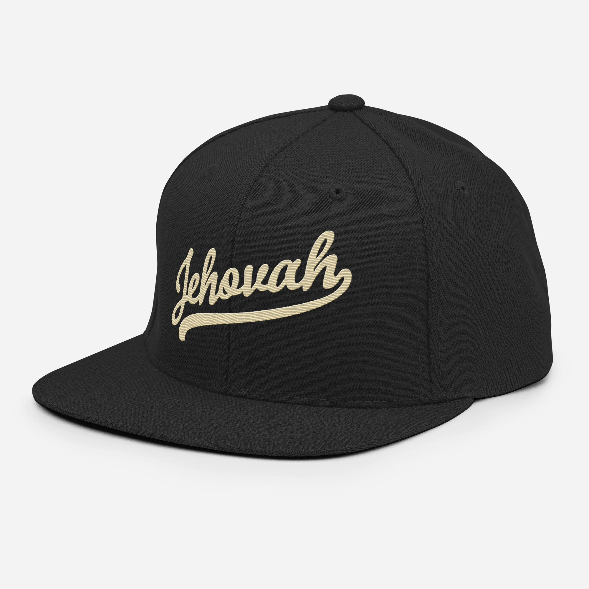 Jehovah Cream Snapback Hat (Eternal) - Image 2