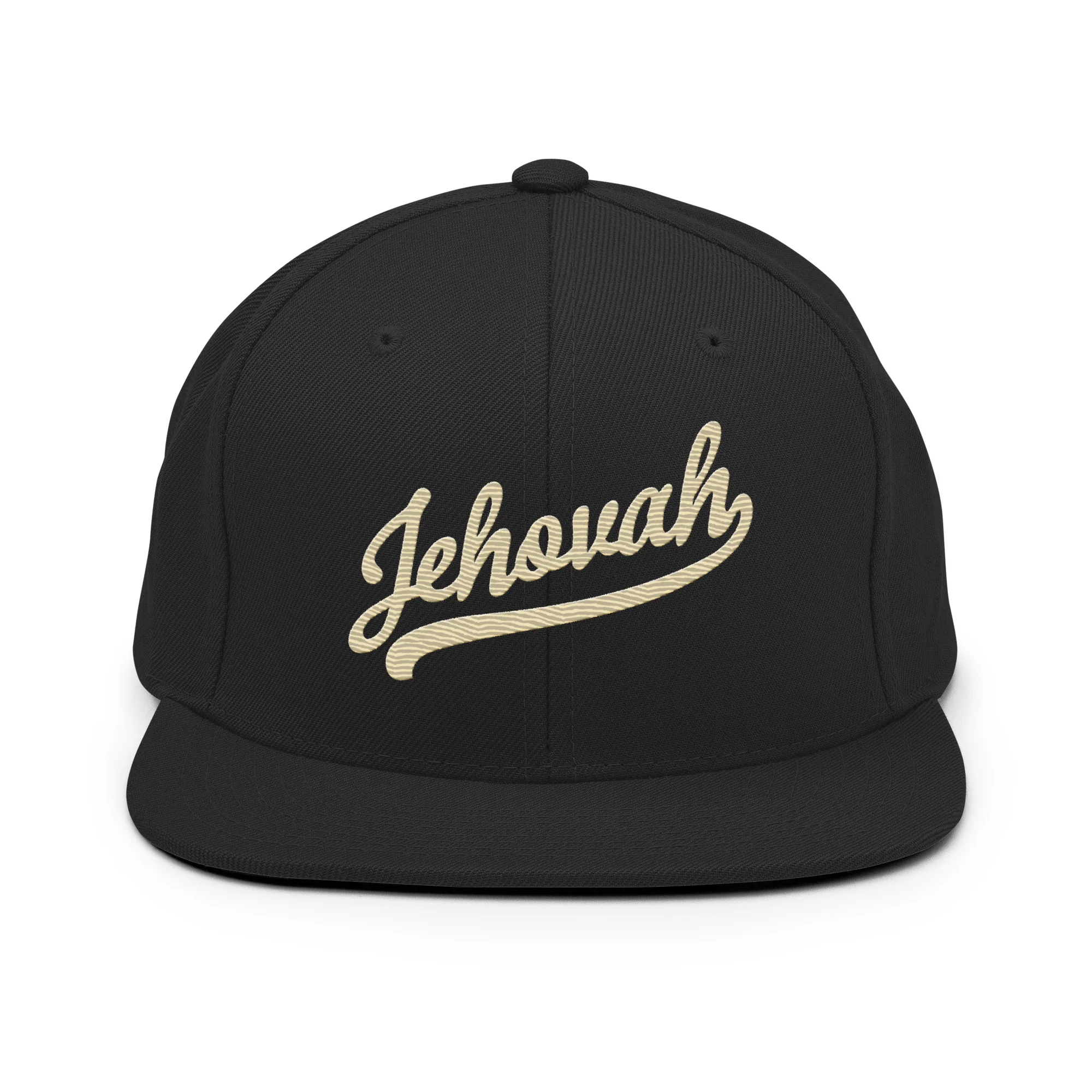 Jehovah Cream Snapback Hat (Eternal) - Image 5
