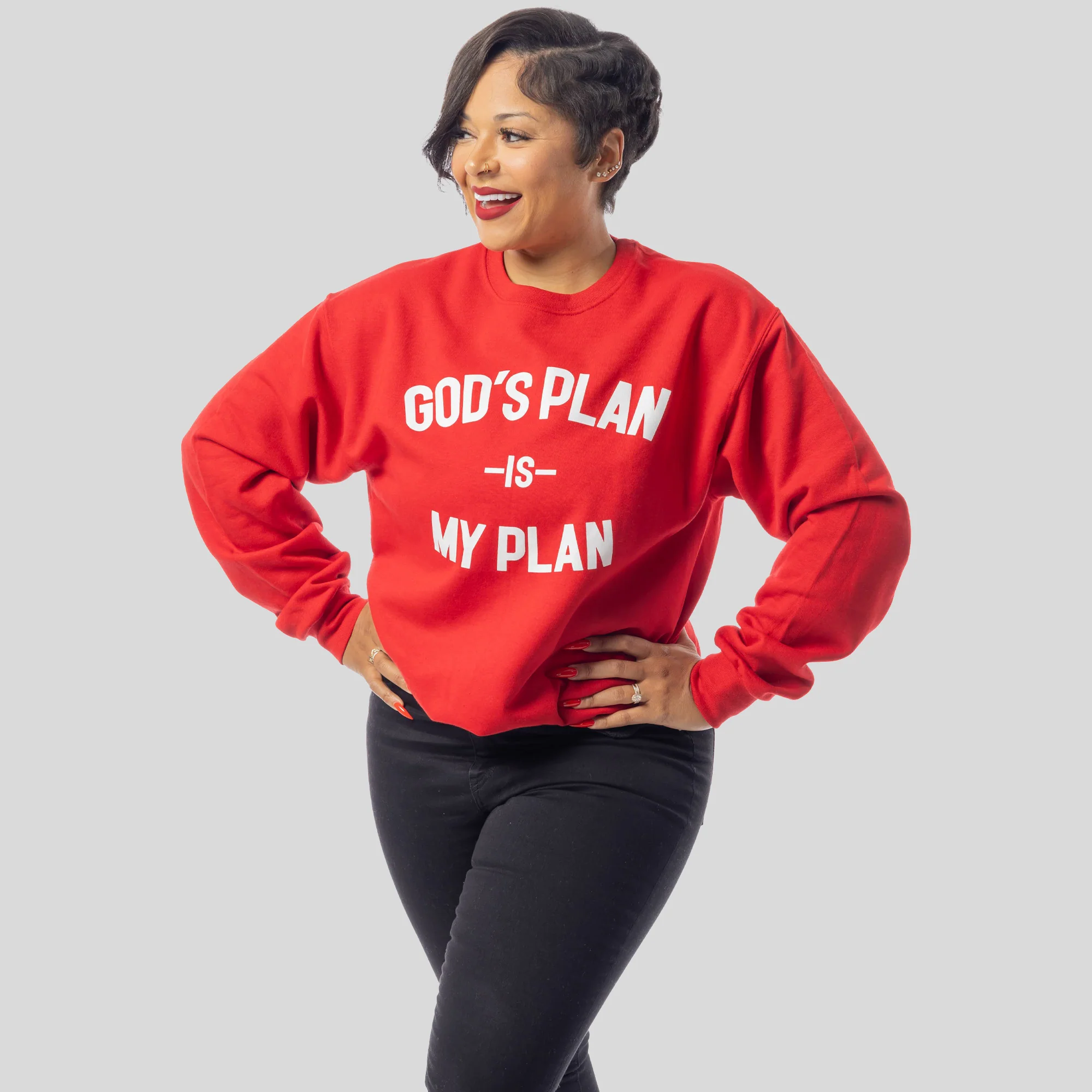 God's Plan My Plan Fire Crew - Image 2