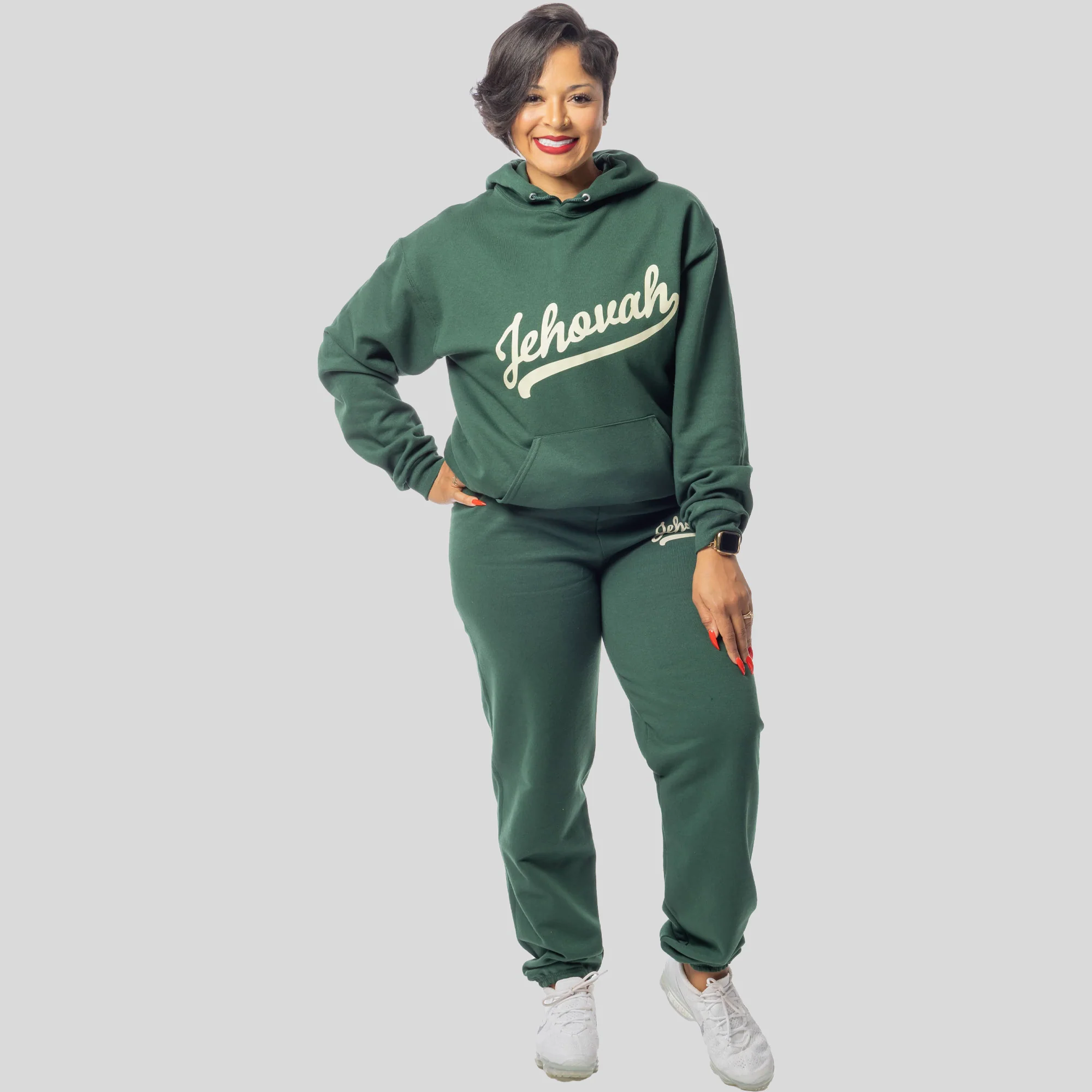 Jehovah Jogger Set (Emerald) - Image 4