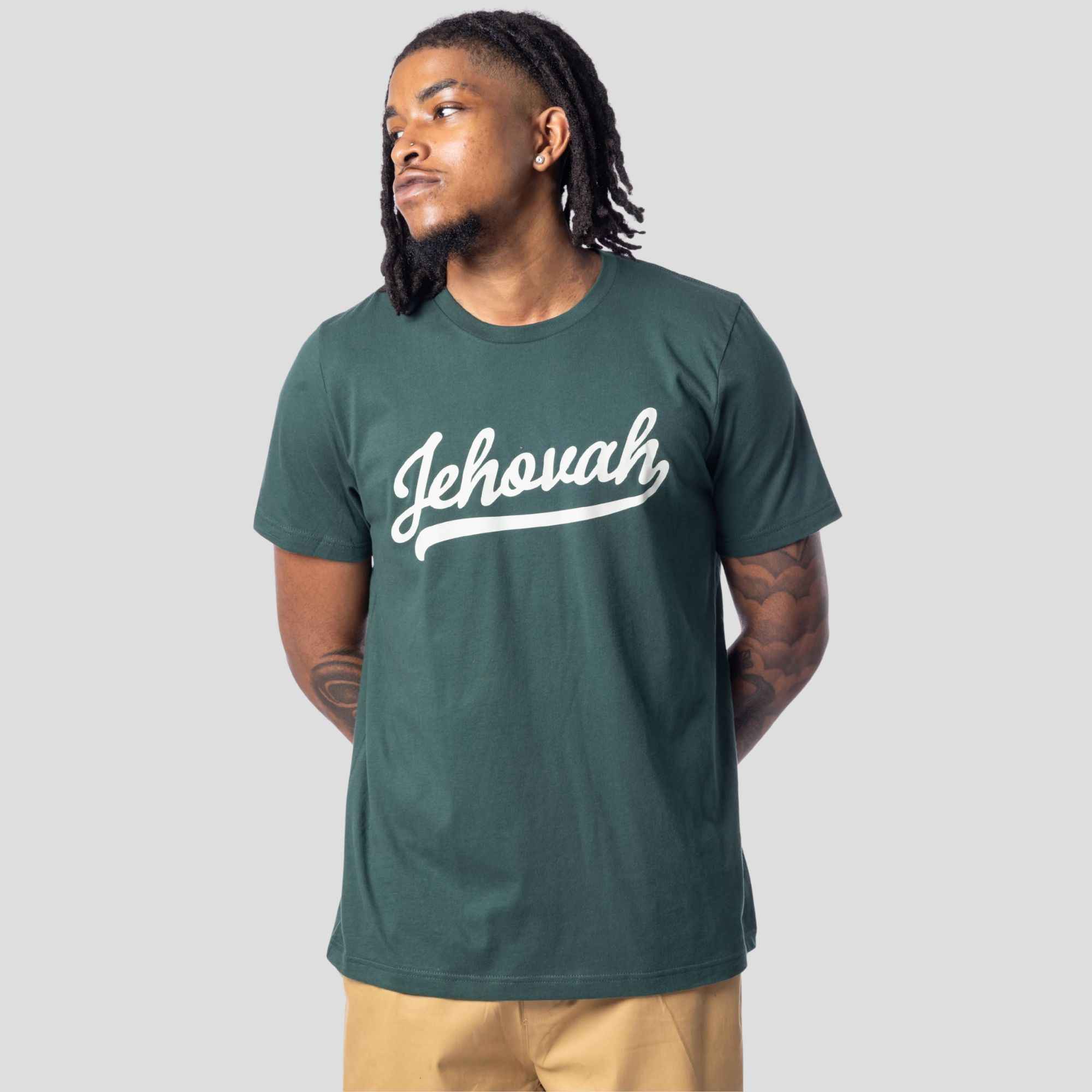 Jehovah Tee (Emerald) - Image 6