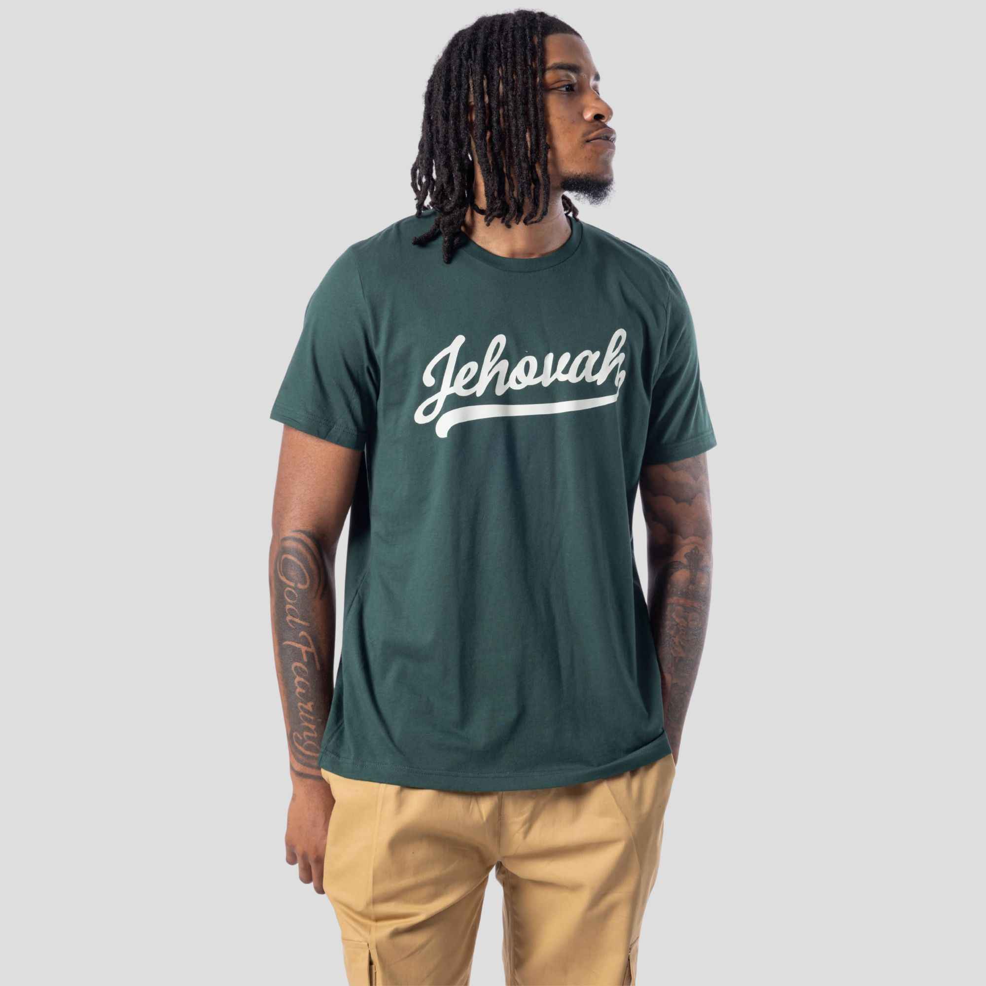 Jehovah Tee (Emerald) - Image 7