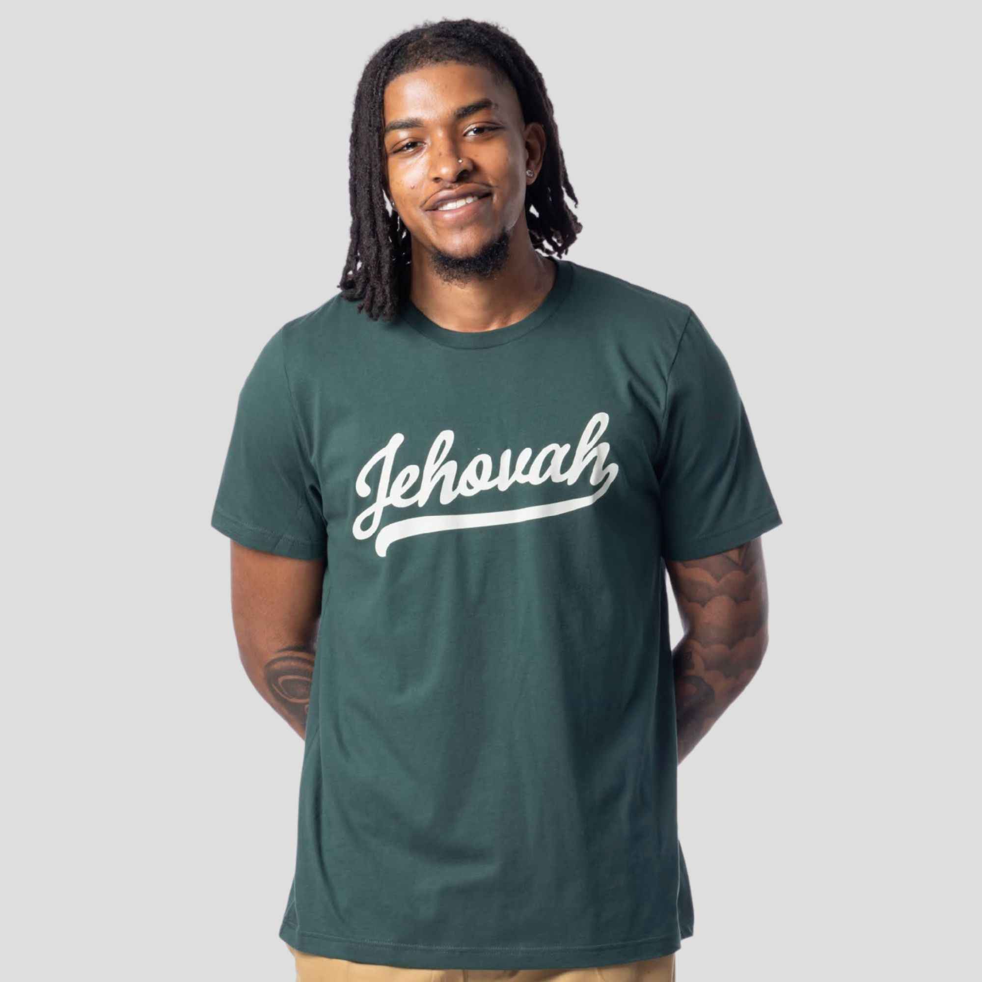 Jehovah Tee (Emerald) - Image 8
