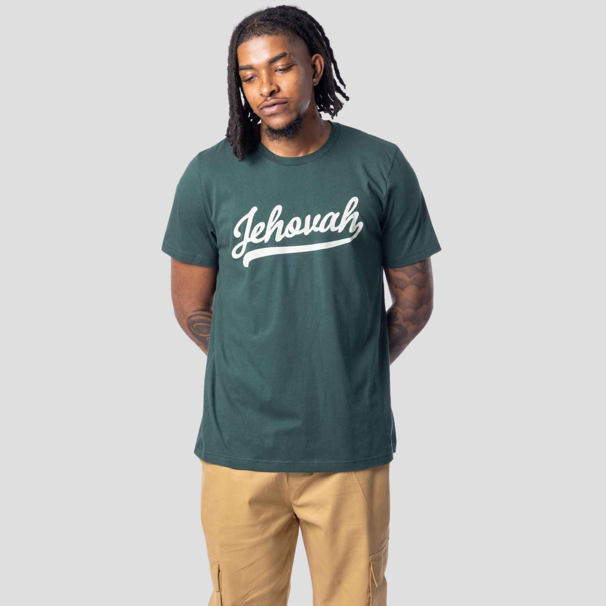 Jehovah Tee (Emerald) - Image 9