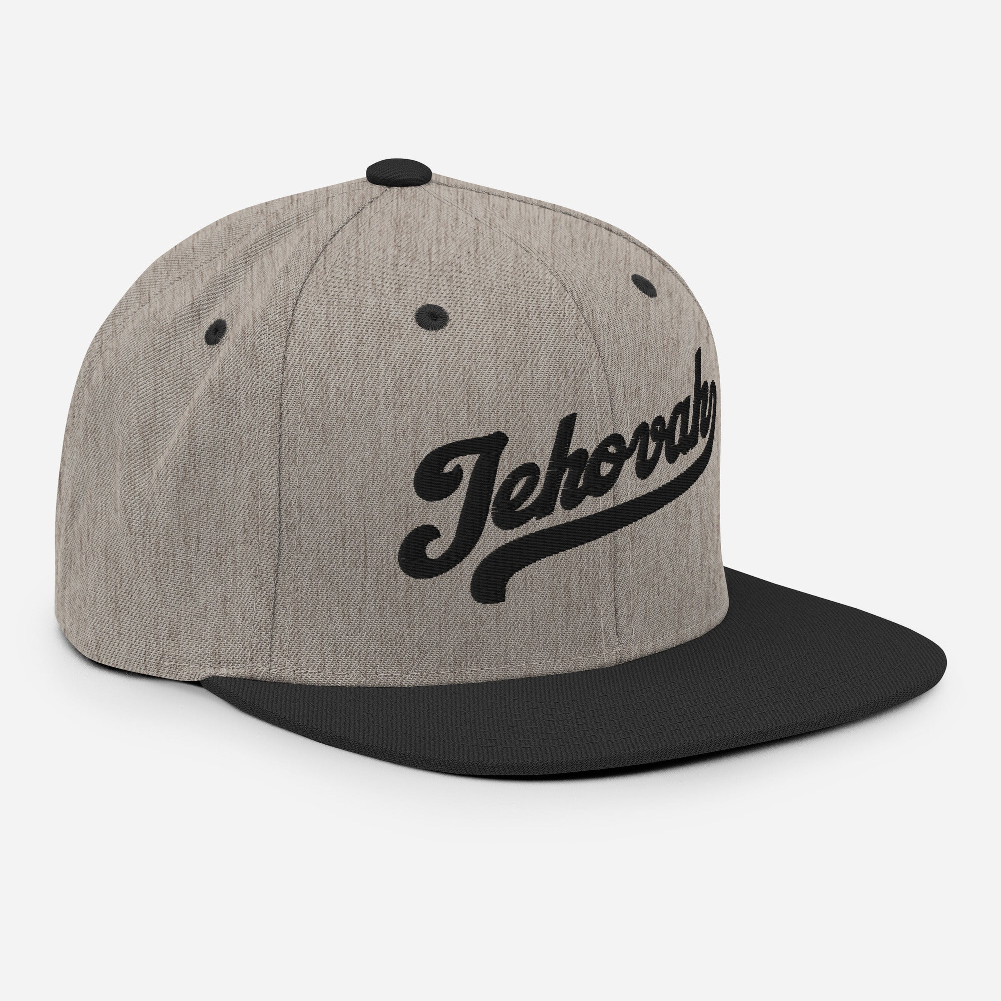 Jehovah Two Tone Snapback Hat - Image 2