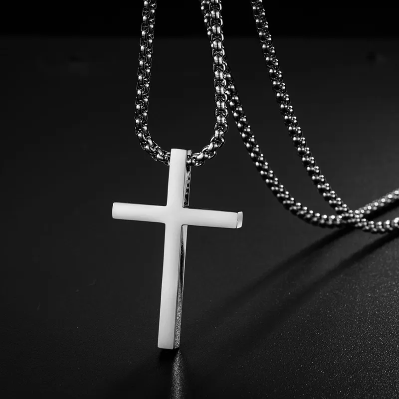 Minimalist Cross Necklace - Image 3