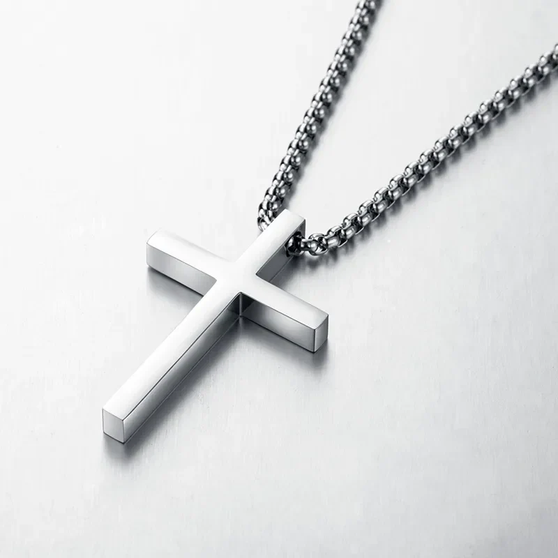 Minimalist Cross Necklace - Image 7