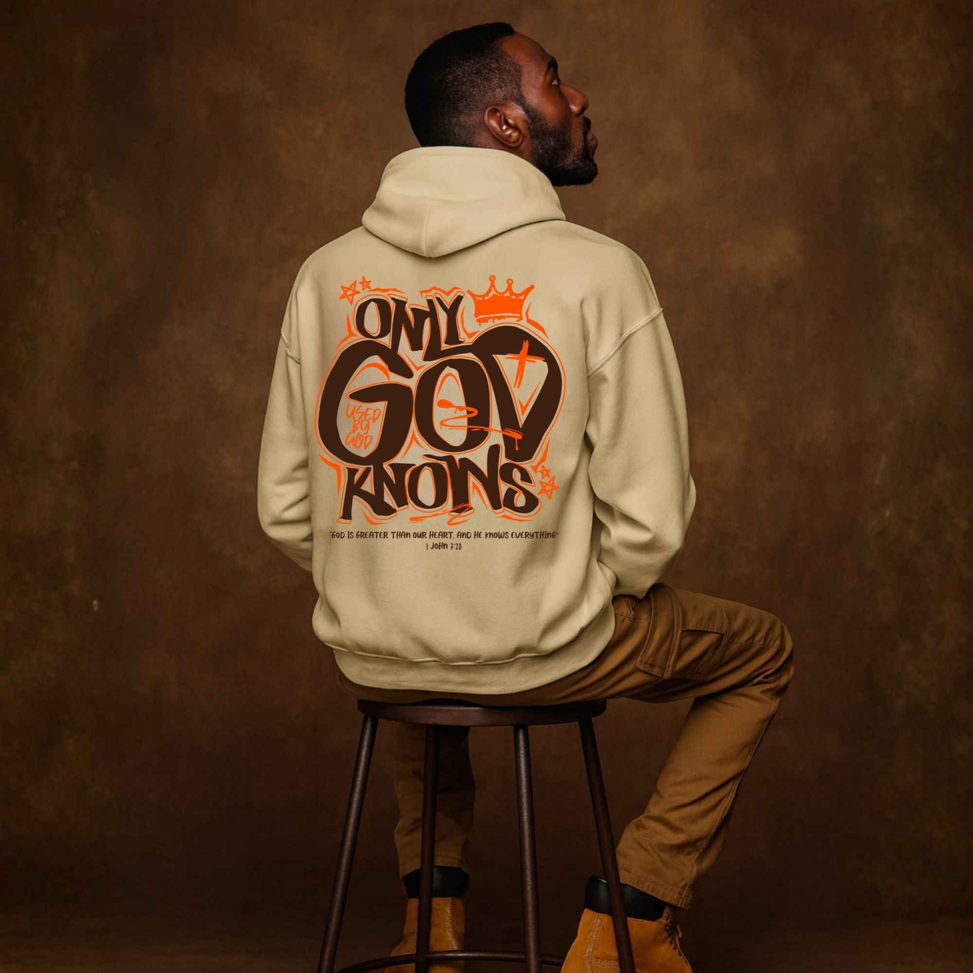 Only God Knows Hoodie + FREE TEE - Image 2