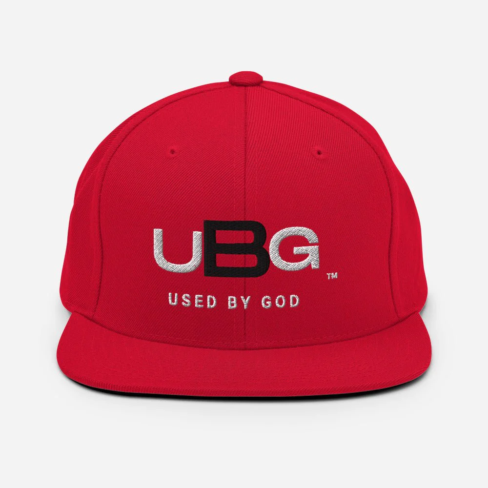Original Used By God Snapback Hat - Image 3