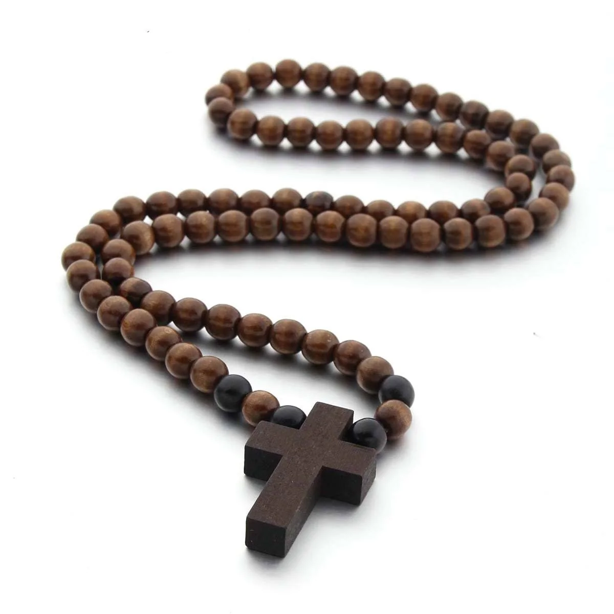 Wooden Cross Pendant