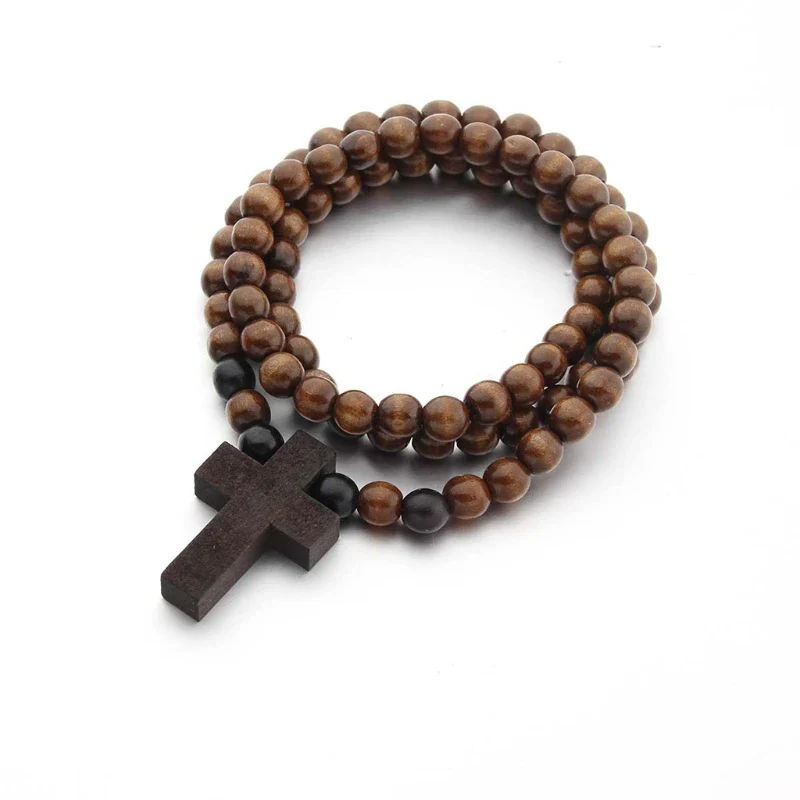 Wooden Cross Pendant - Image 4