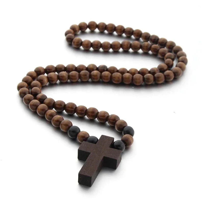 Wooden Cross Pendant - Image 8