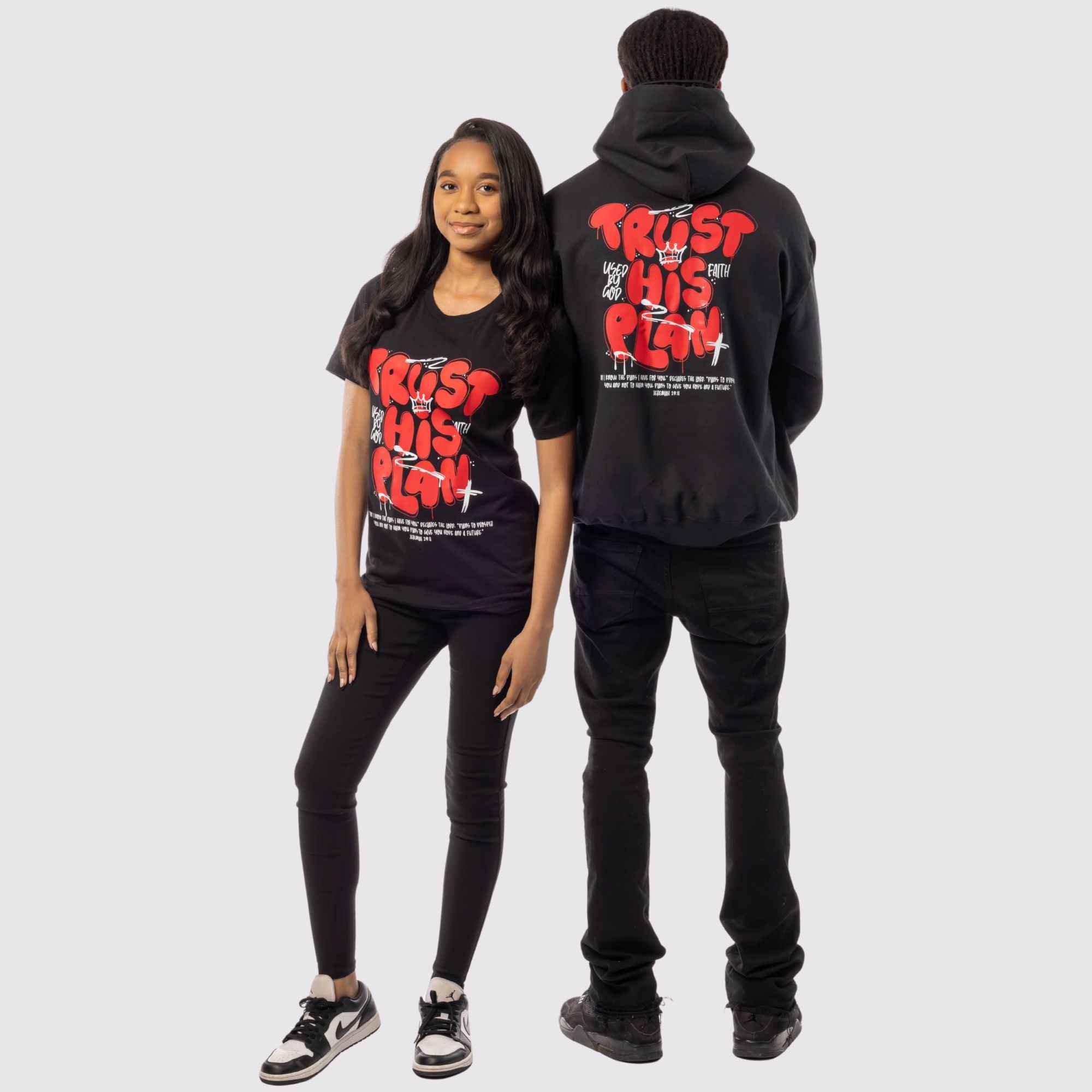 Trust His Plan Jeremiah Hoodie + FREE TEE - Image 2
