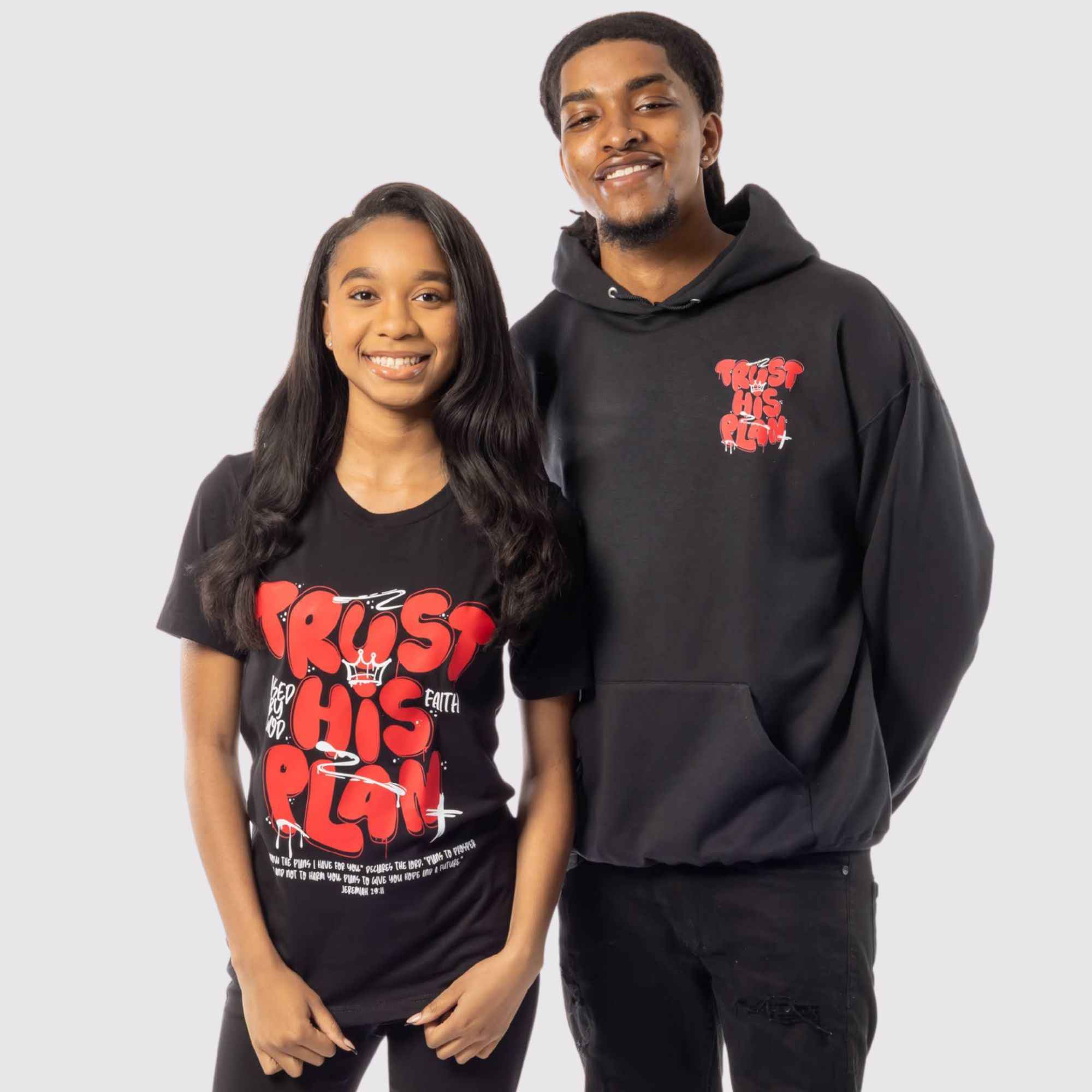 Trust His Plan Jeremiah Hoodie + FREE TEE - Image 4