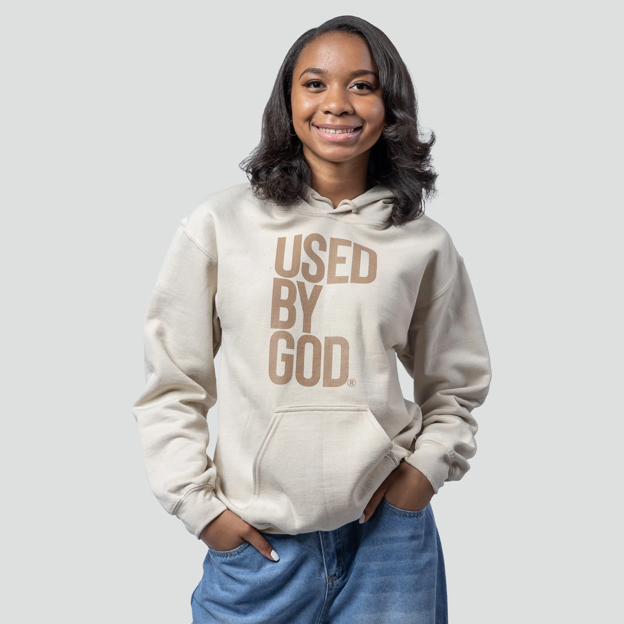 UBG Logo Chocolate Hoodie - Image 4